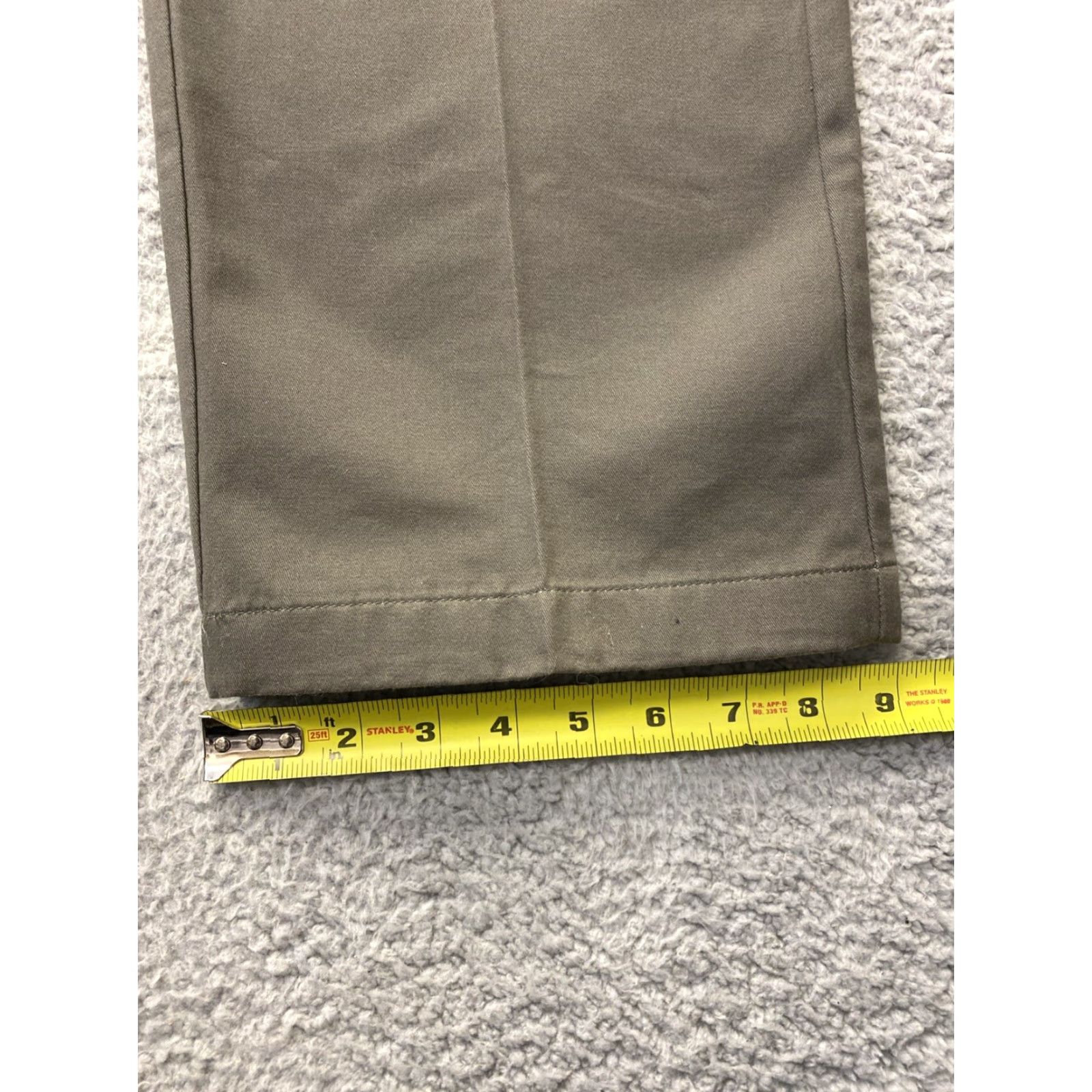 Dockers DOCKERS Men's Straight Fit Khaki Pants 34x34 Military Green Workday Size US 34 / EU 50 - 6 Thumbnail