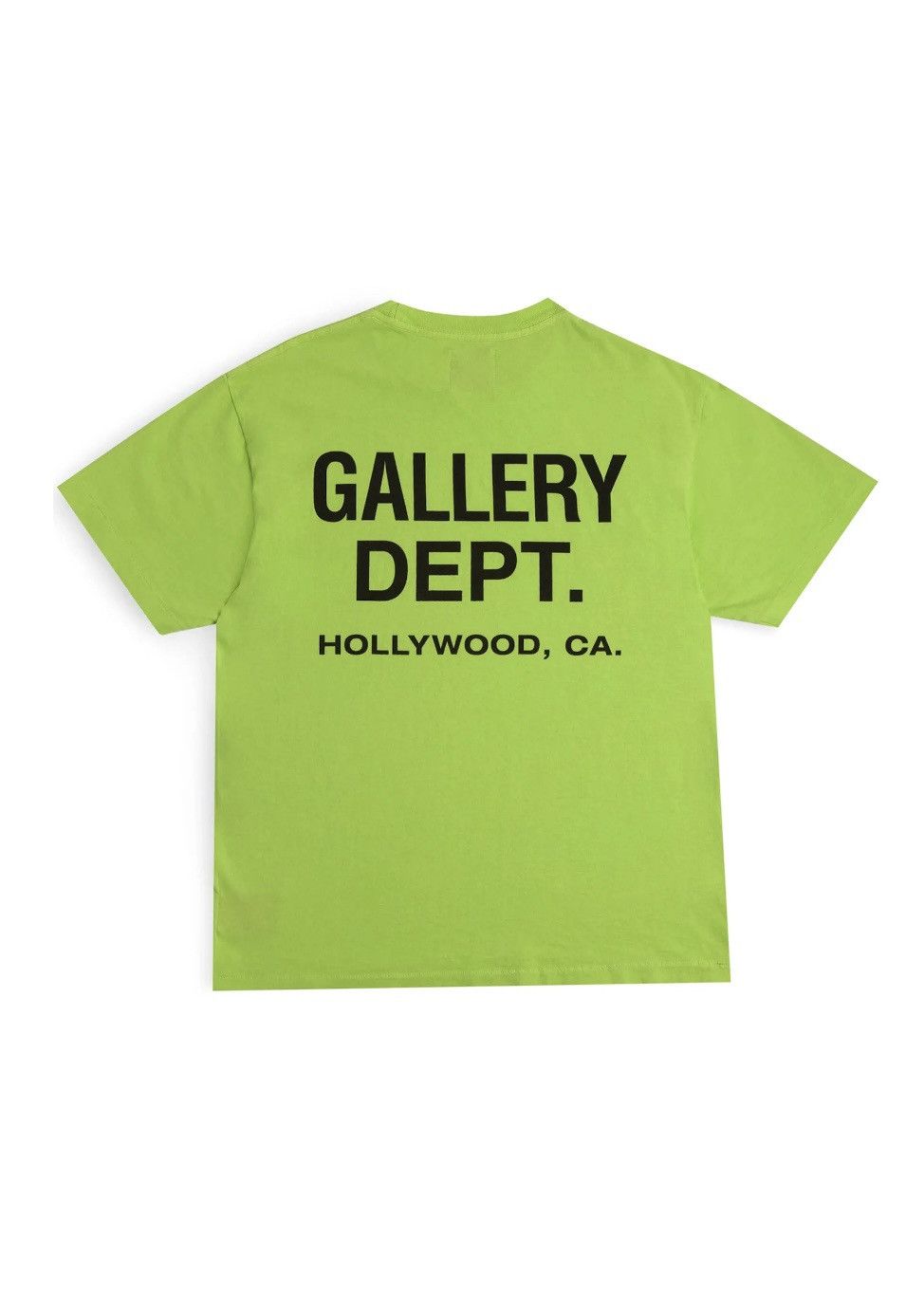 Gallery Dept. Gallery Dept. Souvenir T-shirt Lime Green Size US L / EU 52-54 / 3 - 1 Thumbnail