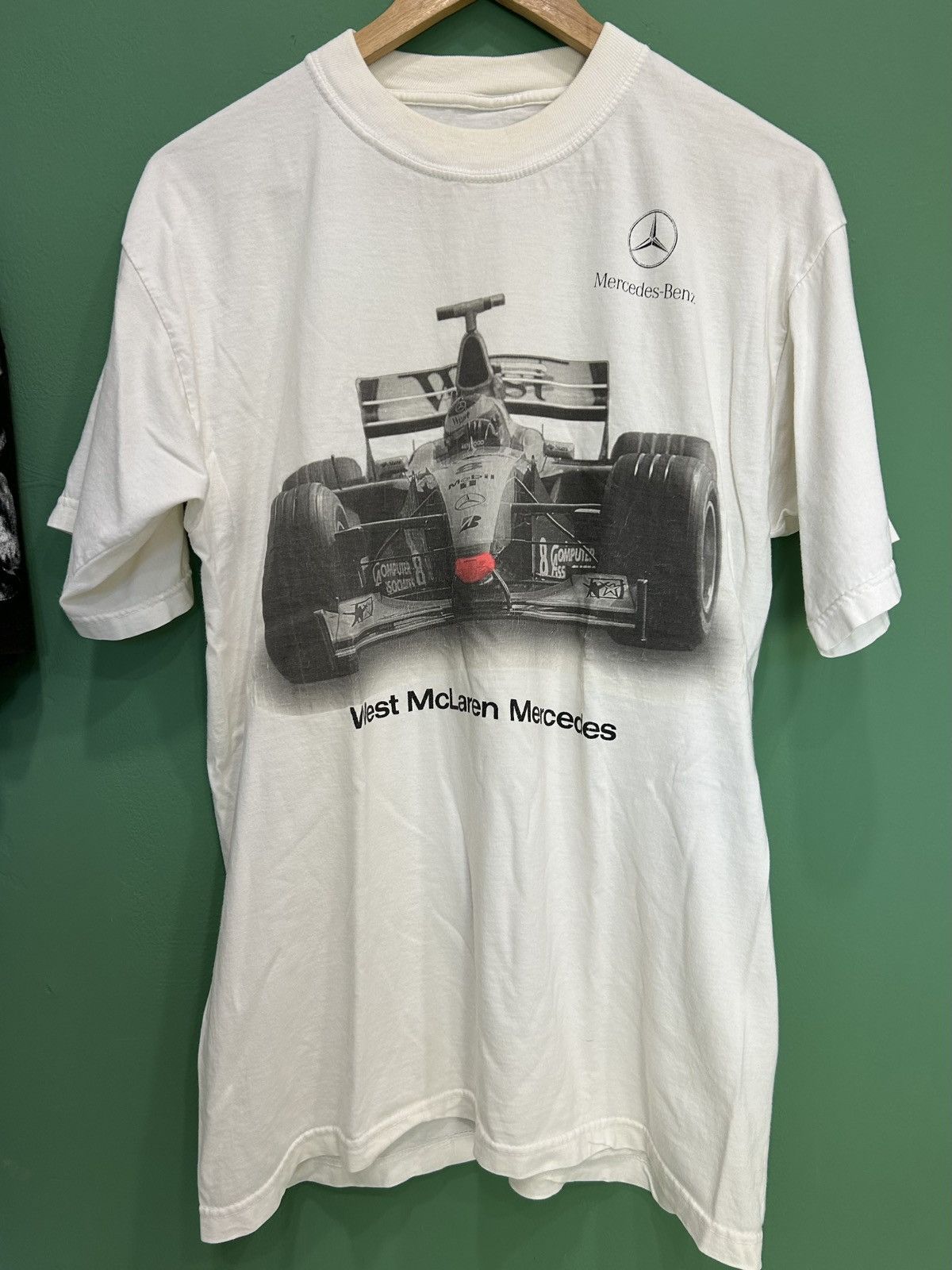 Vintage Mercedes Benz West McLaren F1 Vintage Size US M / EU 48-50 / 2 - 1 Thumbnail