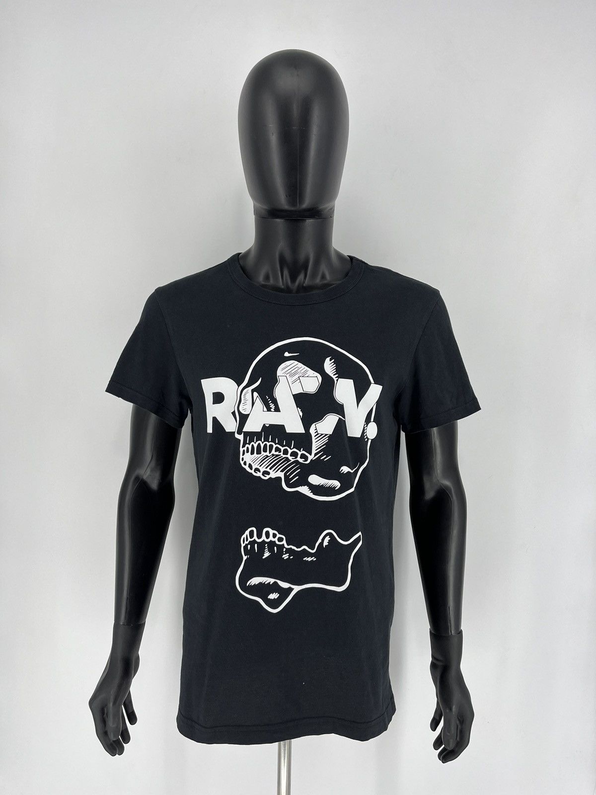 G-Star Vintage G Star Raw Big Skull Logo Black T Shirt Humor Style Size US M / EU 48-50 / 2 - 2 Thumbnail