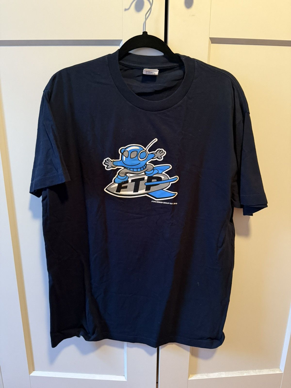 Fuck The Population FTP Atomic Tee Navy Blue - Size L Large Size US L / EU 52-54 / 3 - 1 Thumbnail