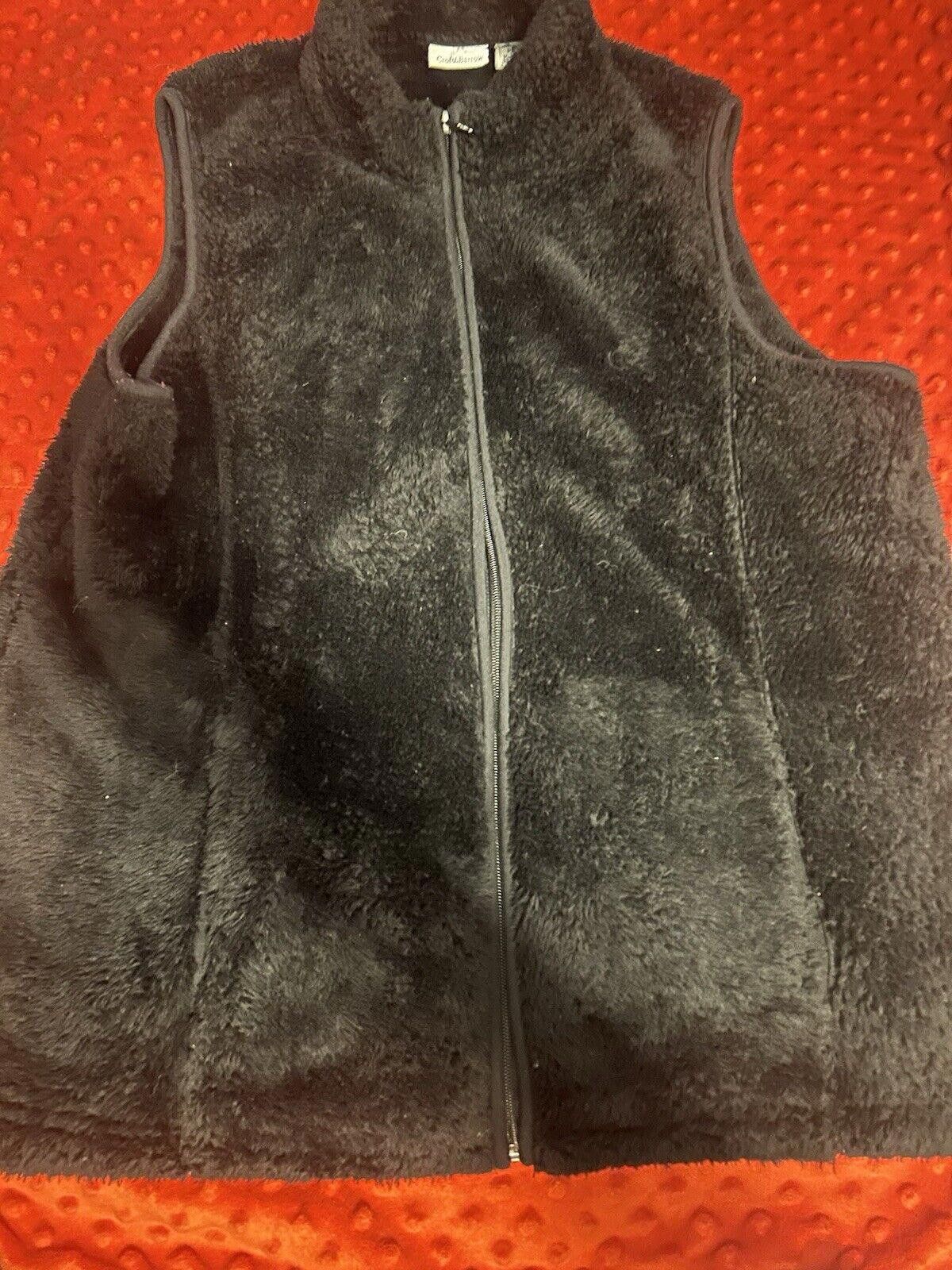 Croft & Barrow Croft & Barrow Black Vest Size L / US 10 / IT 46 - 1 Thumbnail