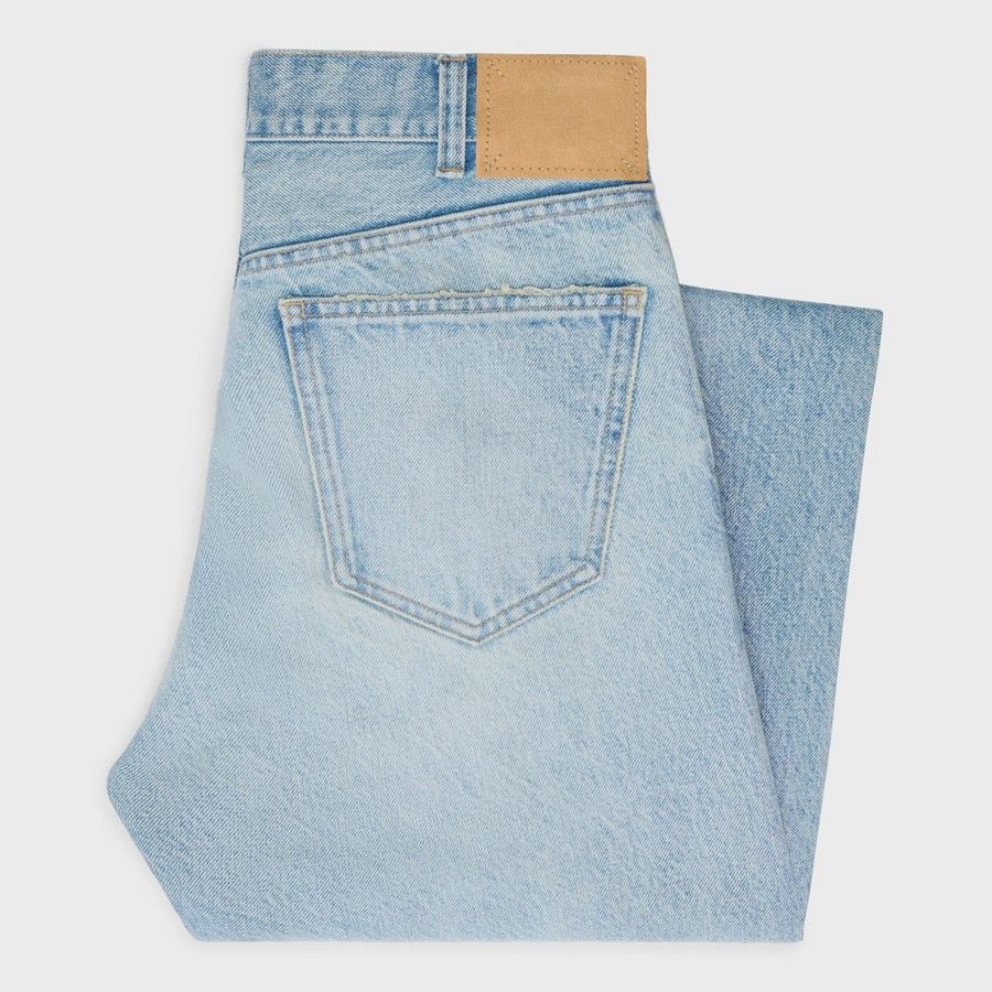 Celine o1d2blof0226 Jeans in Light Blue Size US 29 - 2 Thumbnail