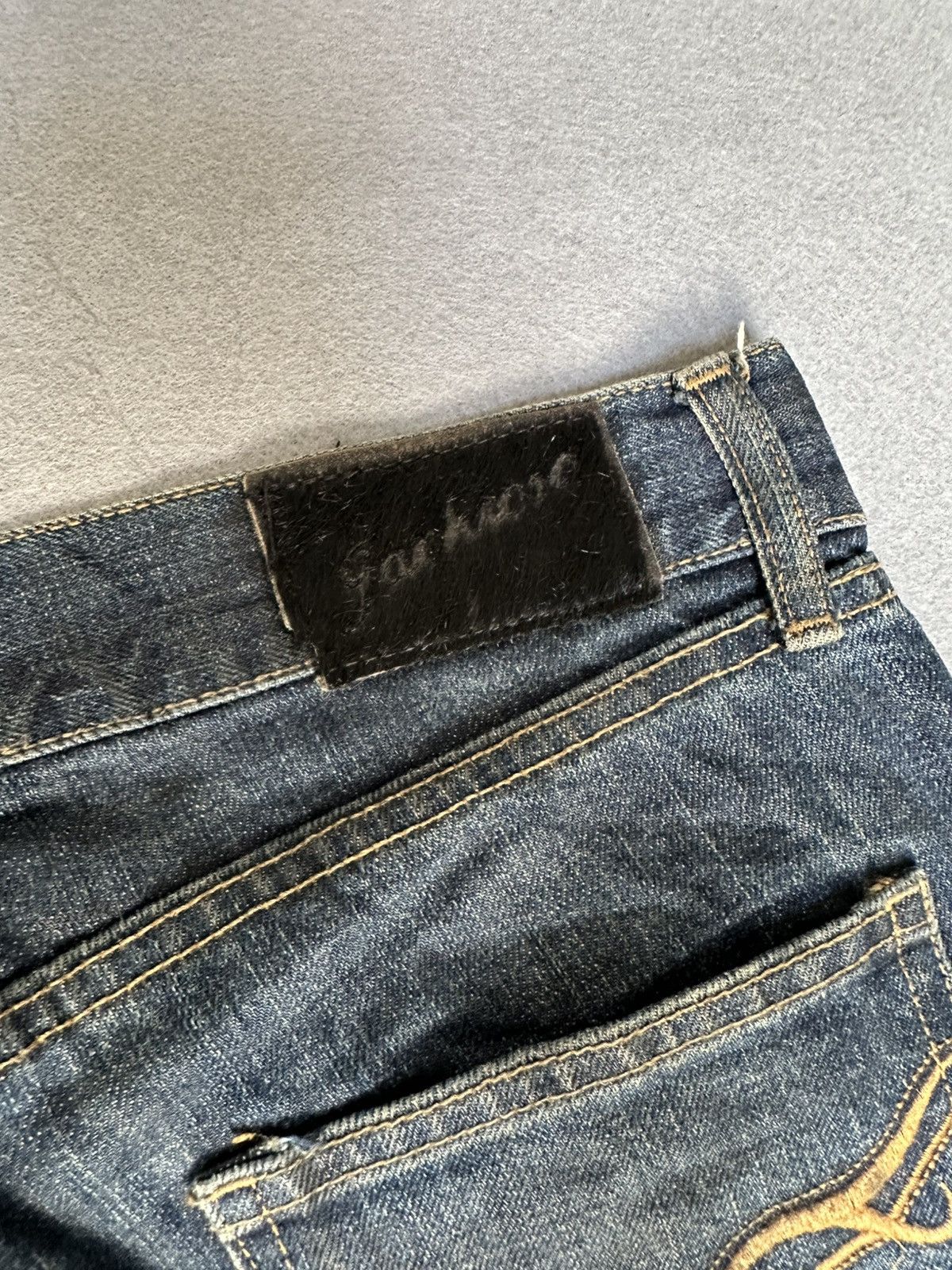 Japanese Brand FLARE Jack Rose Denim Japan Size US 30 / EU 46 - 15 Thumbnail