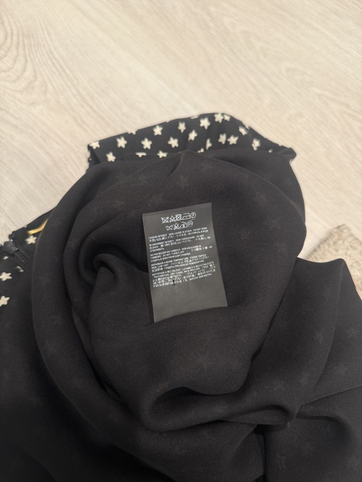Saint Laurent Paris s/s 2018 silk star tee!! Size US S / EU 44-46 / 1 - 9 Thumbnail