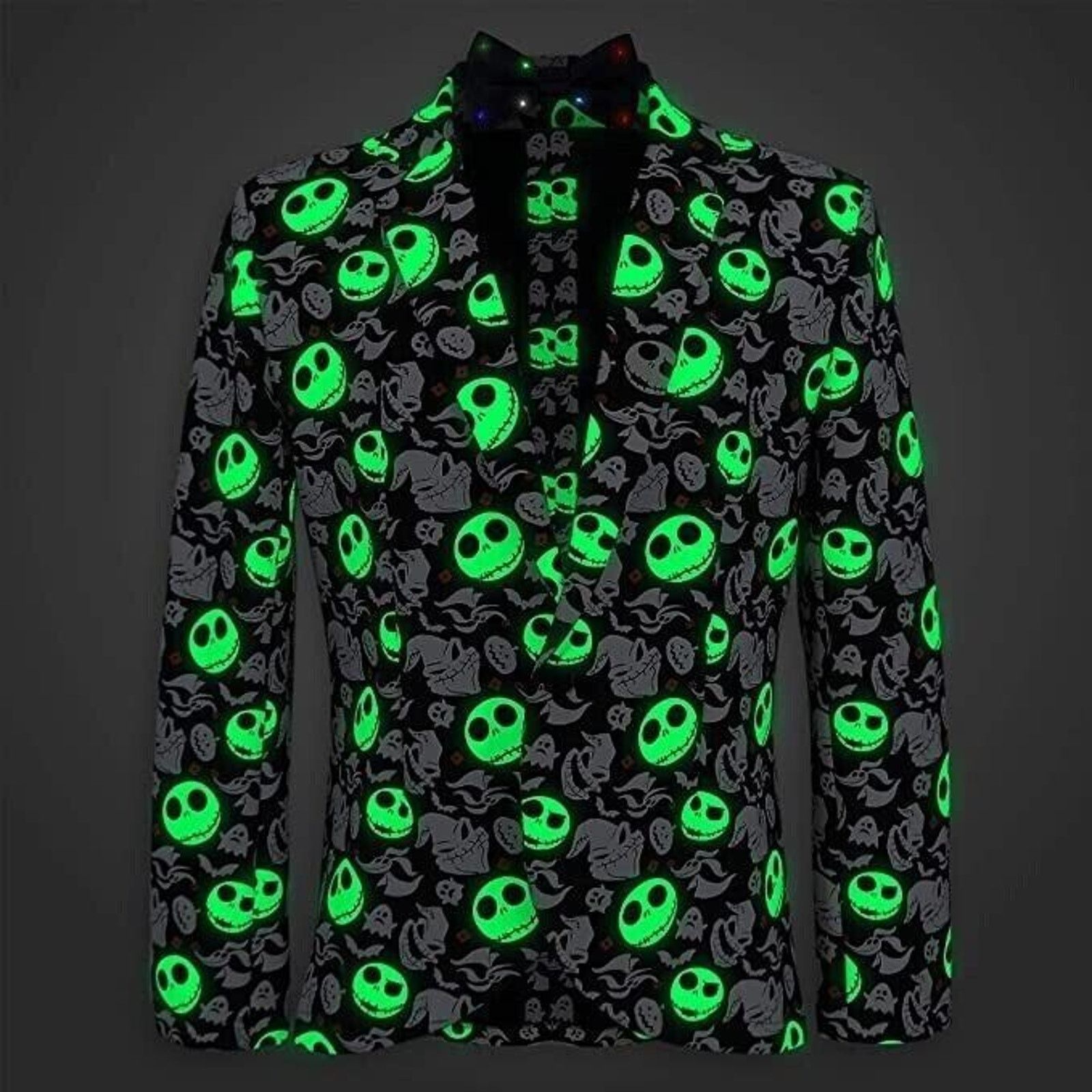 Disney The Nightmare Before Christmas Jacket Set W Light Up Bow XL Size XL / US 12-14 / IT 48-50 - 3 Thumbnail