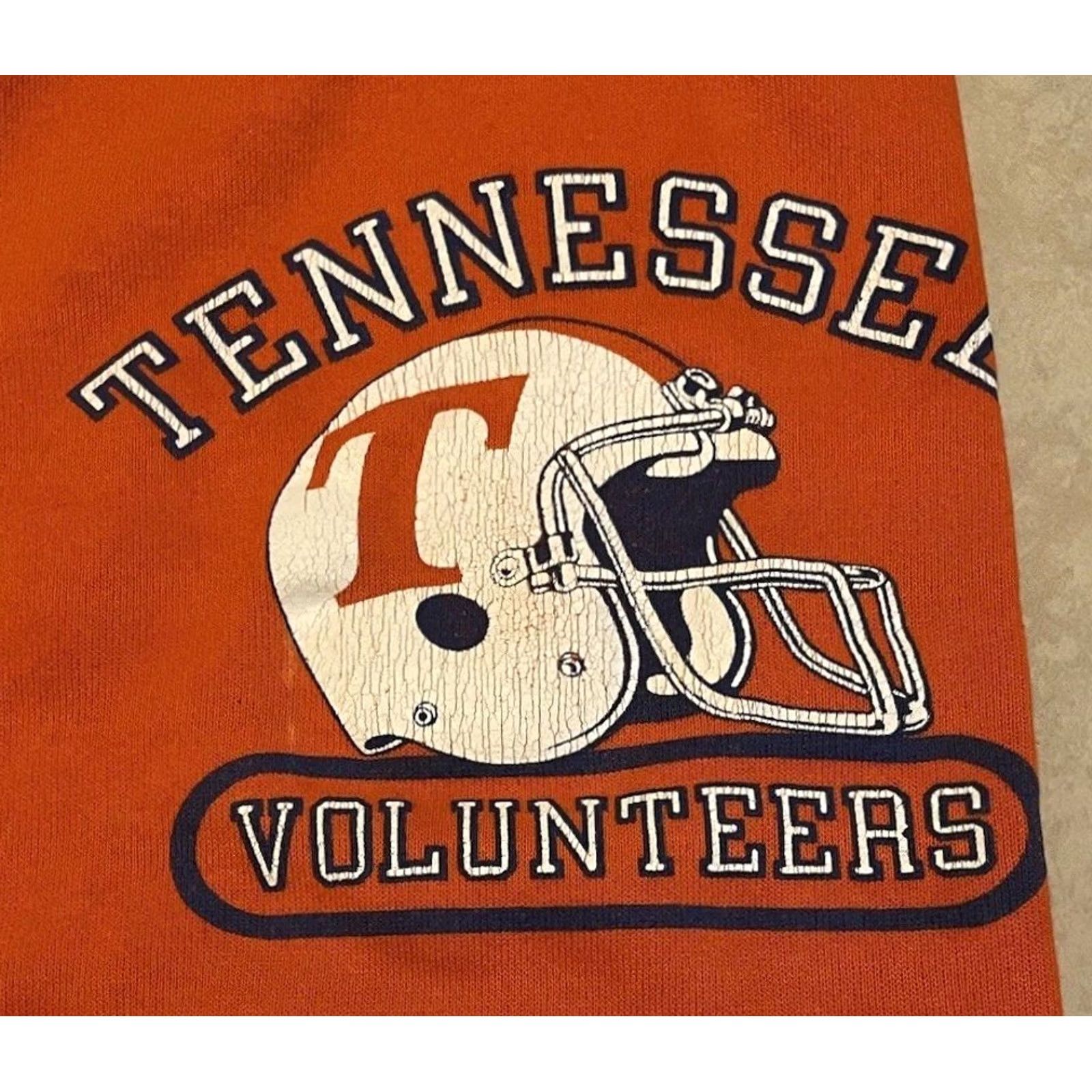 Vintage VINTAGE Tennessee Volunteers Faded Sweatpants XL Men Orange College USA Grunge 90s 80s Football Distressed Sweatpants Size US 36 / EU 52 - 2 Thumbnail