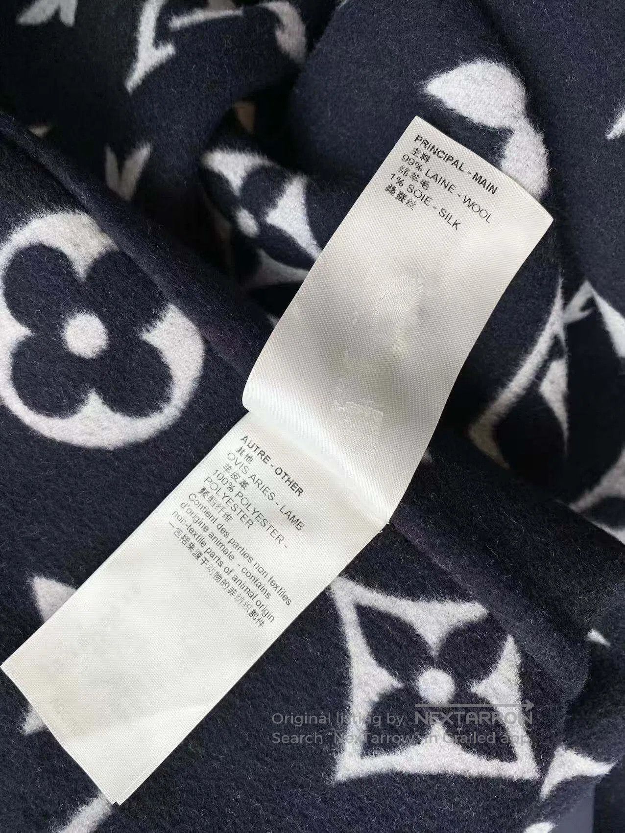 Louis Vuitton Louis Vuitton 23SS lining old flower belt coat| Size XS / US 0-2 / IT 36-38 - 6 Thumbnail