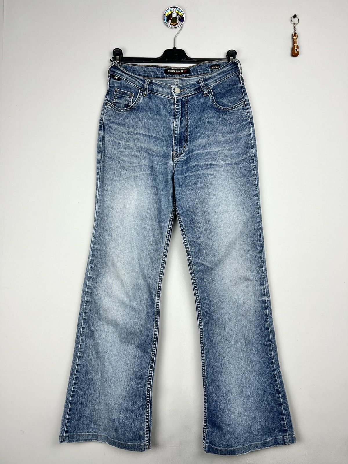 Miss Sixty Miss Sixty Roxy-1 Denim Pants Jeans Armani Cavalli Prada Size 28" / US 6 / IT 42 - 1 Thumbnail
