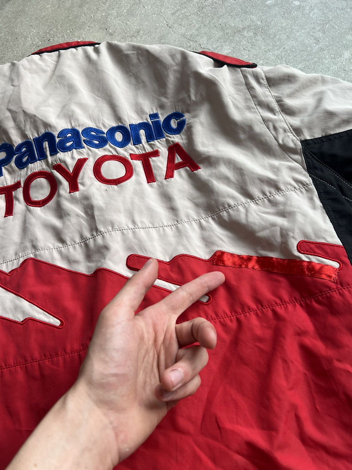 Vintage Vintage Racing jacket Tayota panasonic Michelin Size US L / EU 52-54 / 3 - 12 Thumbnail