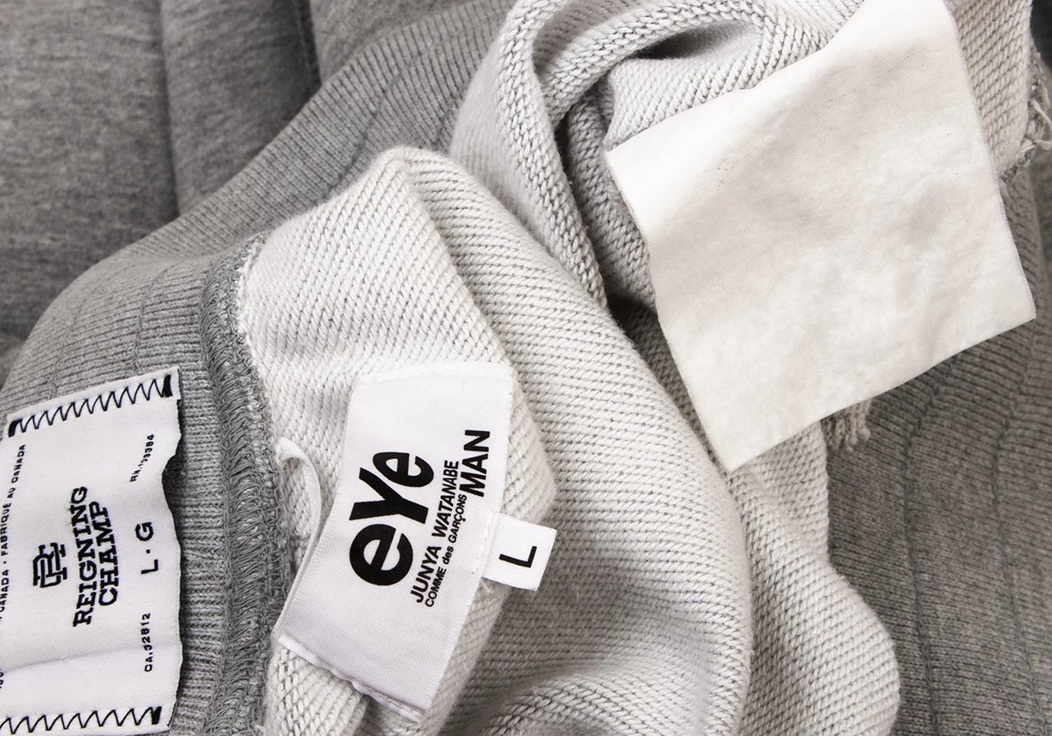 Junya Watanabe Cotton Logo Sweatpants in Gray Size L Size US 38 / EU 54 - 17 Thumbnail
