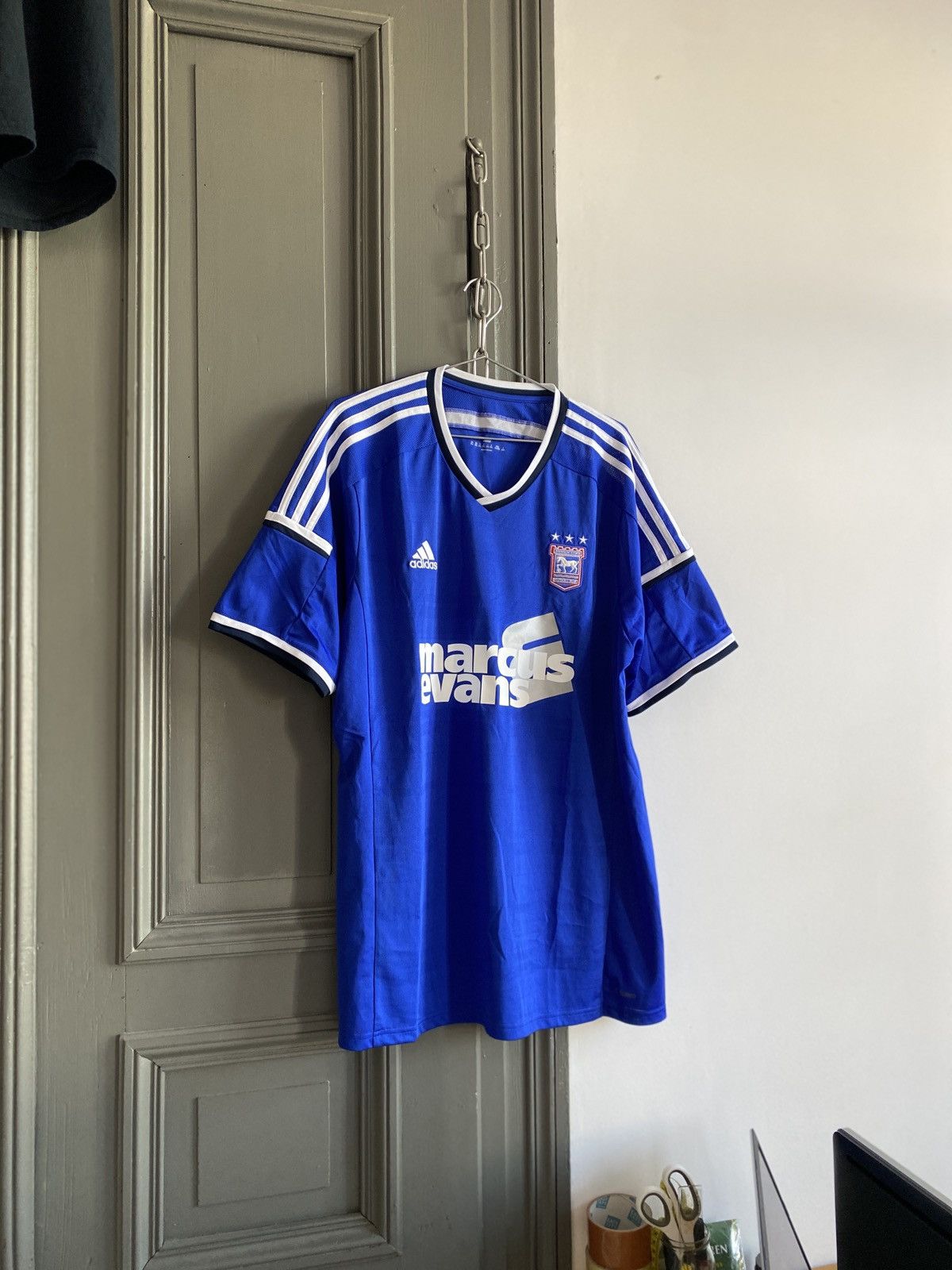 Adidas 2014-2015 Adidas Ipswich Town Home Kit Jersey XXL Size US XXL / EU 58 / 5 - 3 Thumbnail