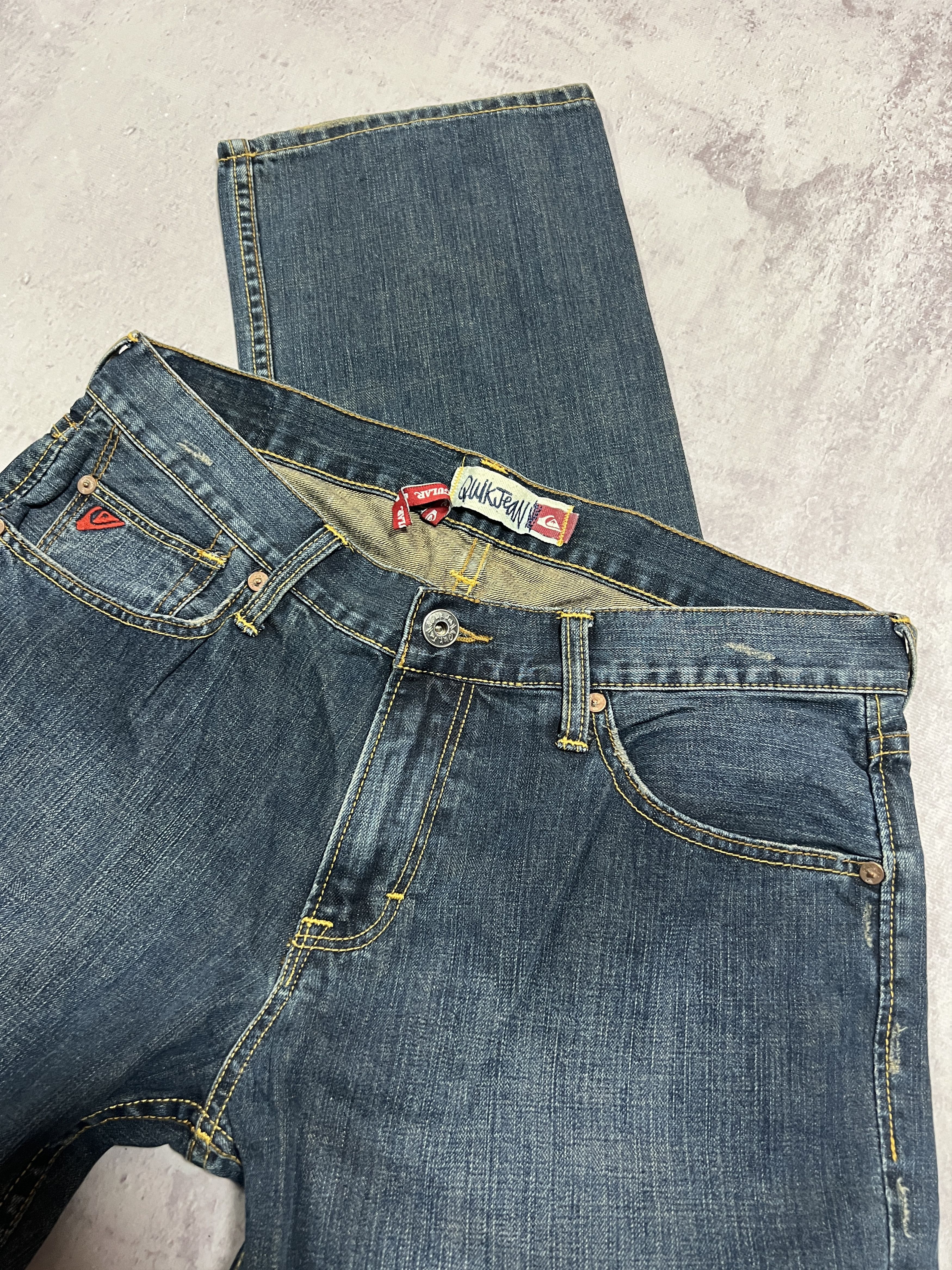 Quiksilver Quiksilver Y2K Vintage Washed Denim Jeans Size US 34 / EU 50 - 11 Thumbnail