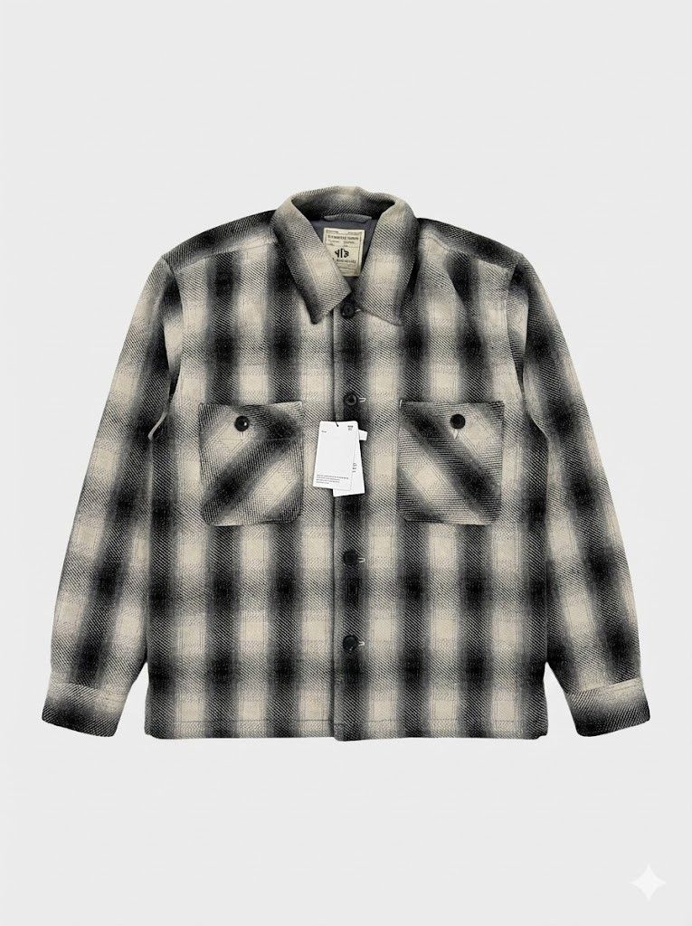 Edifice Japan 417 EDIFICE Japan Exclusive Brushed Ombre Plaid Flannel ...