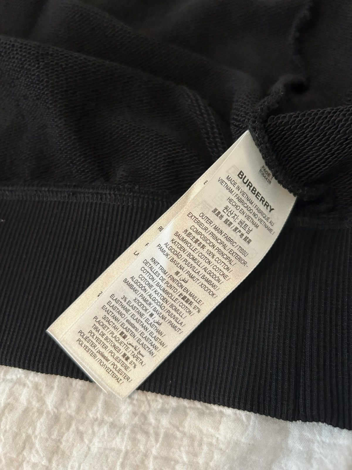 Burberry Burberry Stripe Zip up Hoodie Black Size US M / EU 48-50 / 2 - 17 Thumbnail
