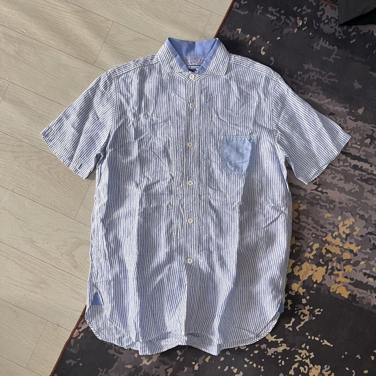 Comme des Garcons 💥Junya Watanabe💥 Comme des Garcons Man stripe shirt Size US S / EU 44-46 / 1 - 2 Thumbnail