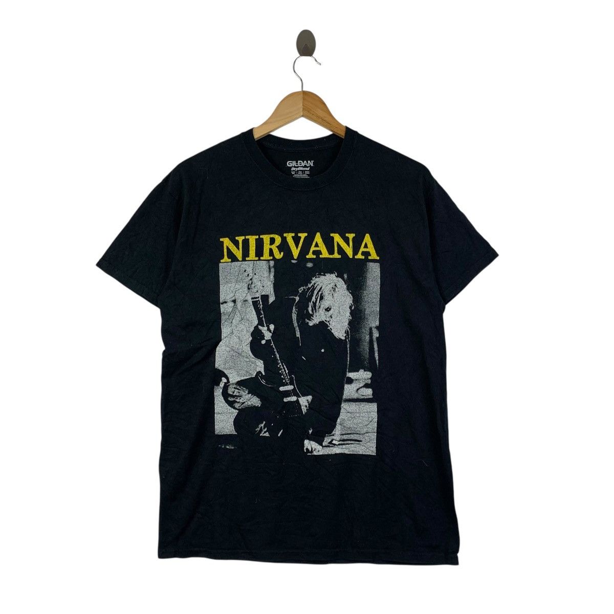 Nirvana Nirvana Graphic Tee Black 90s Grunge Rock Style Size US M / EU 48-50 / 2 - 1 Thumbnail