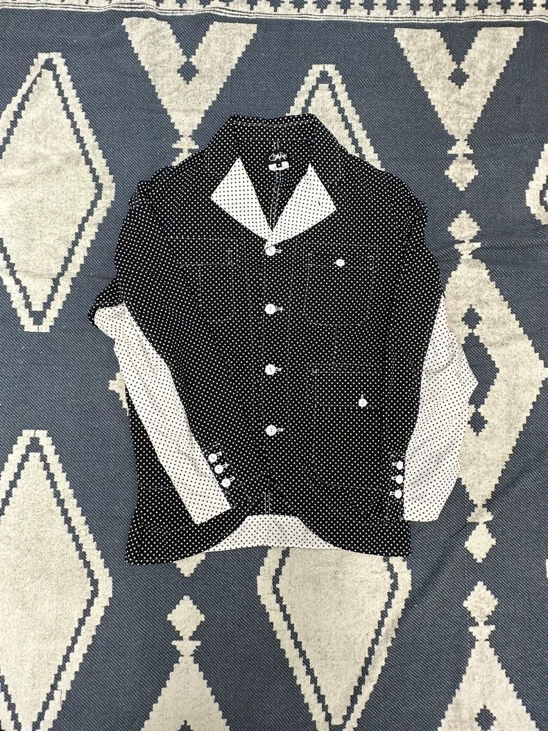 Comme des Garcons Comme des Garcons Black White Blazer Jacket - dmc Size US M / EU 48-50 / 2 - 1 Thumbnail