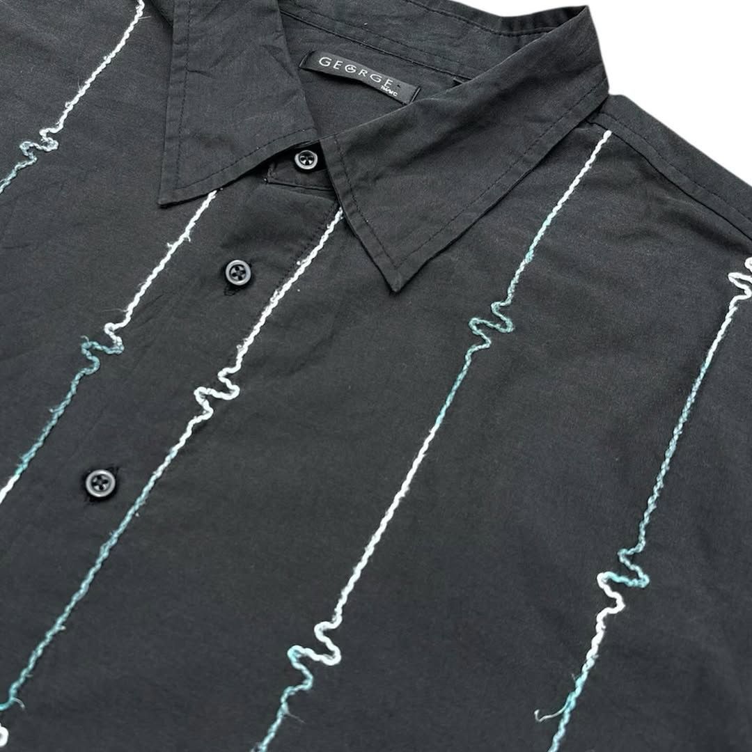 Japanese Brand Patchwork Shirt Short Sleeve Shirt Vintage Kapital Style Size US XL / EU 56 / 4 - 3 Thumbnail