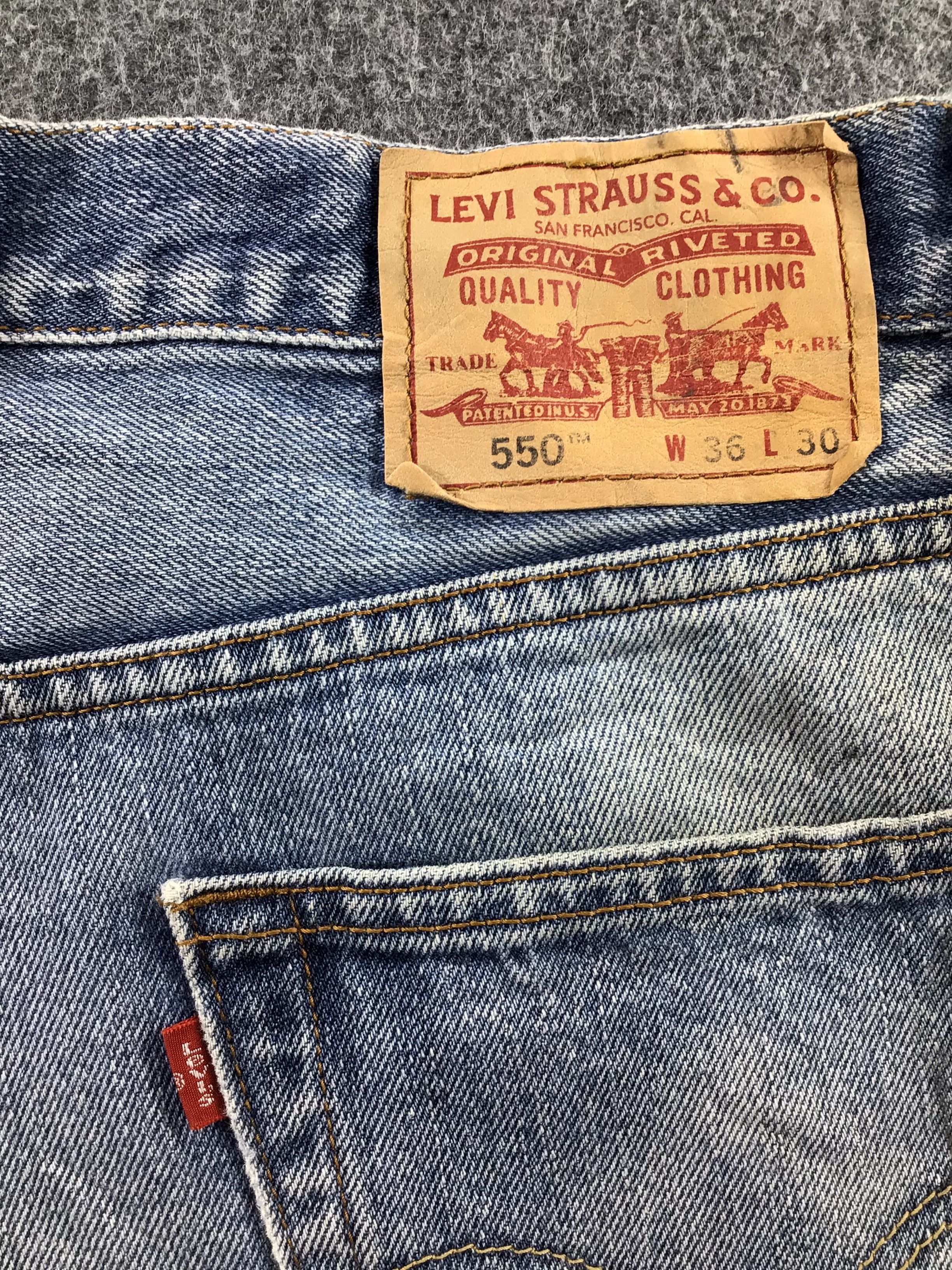Levi's Vintage Levis 550 Jeans-J780 Size US 36 / EU 52 - 5 Thumbnail
