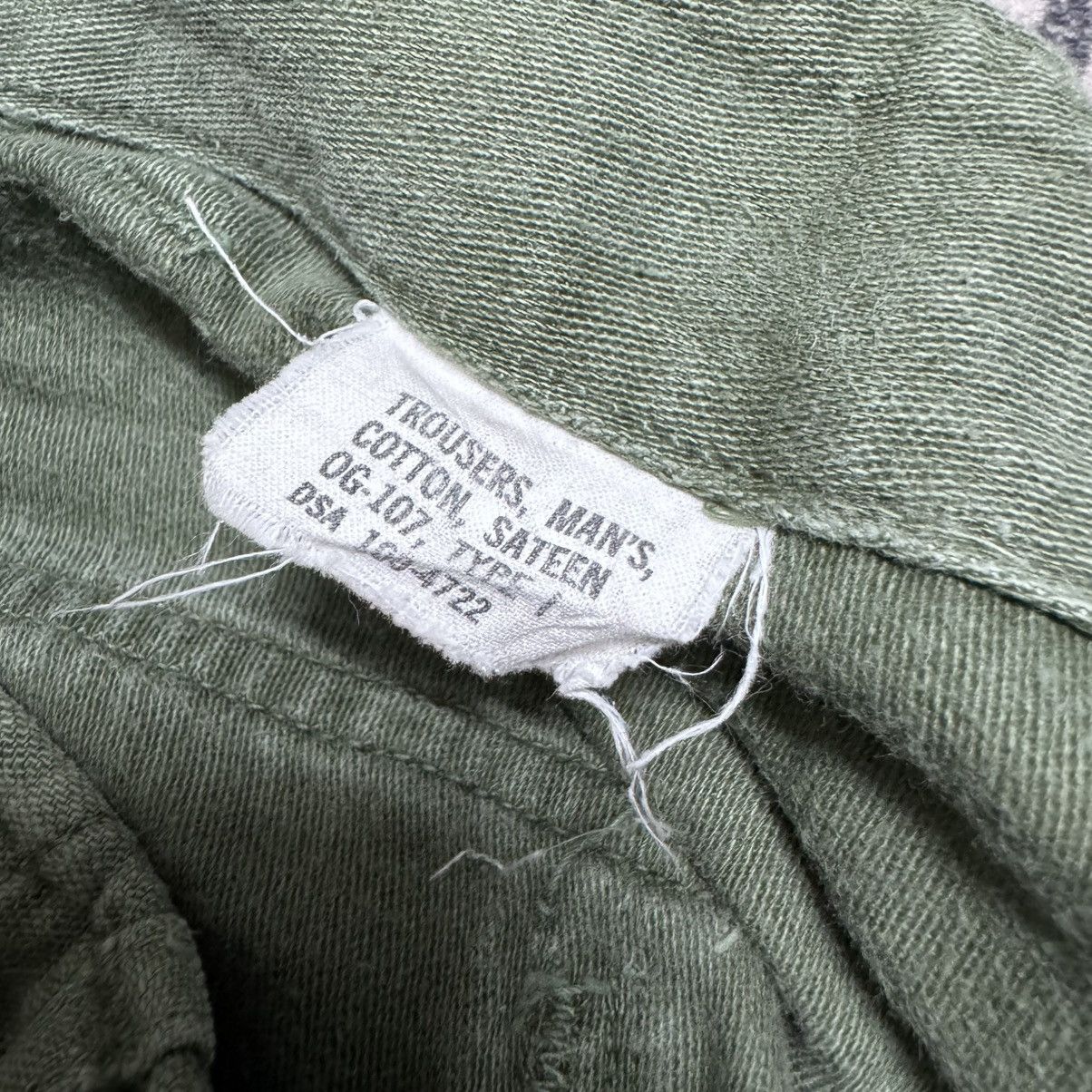 Vintage Vintage 80s OG107 Us Army Fatigue Pants Repaired Size US 34 / EU 50 - 21 Thumbnail