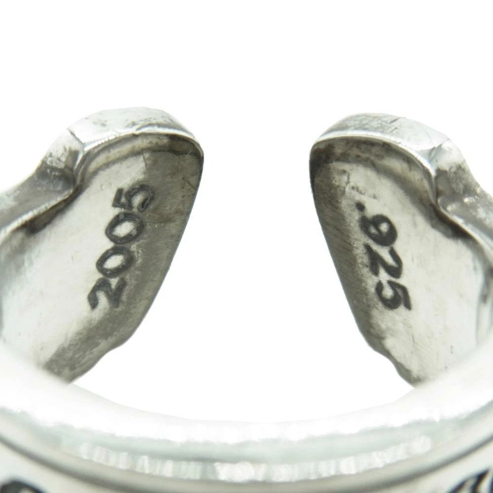 Chrome Hearts 10.5 CHROME HEARTS LARGE SCROLL LABEL RING silver Size ONE SIZE - 9 Thumbnail