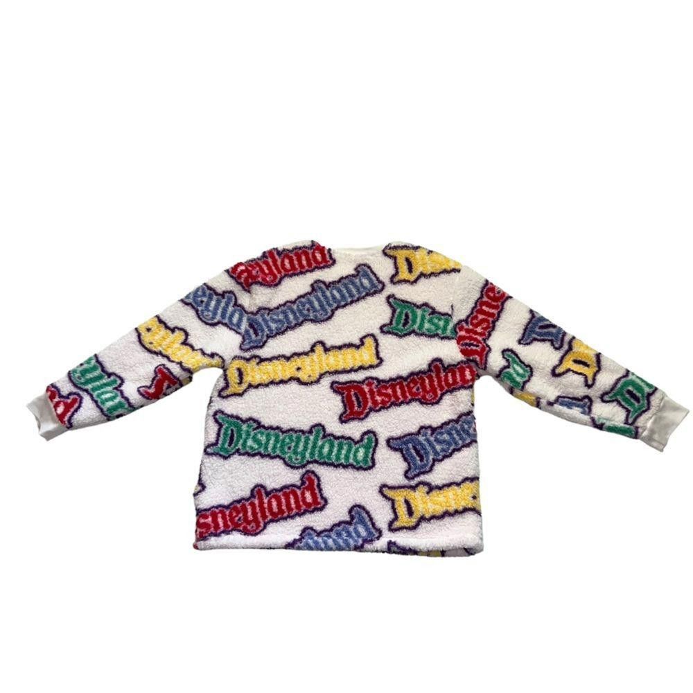 Disney DISNEYLAND FUZZY PLUSH PULLOVER CREWNECK SWEATER RARE Size XL / US 12-14 / IT 48-50 - 5 Thumbnail