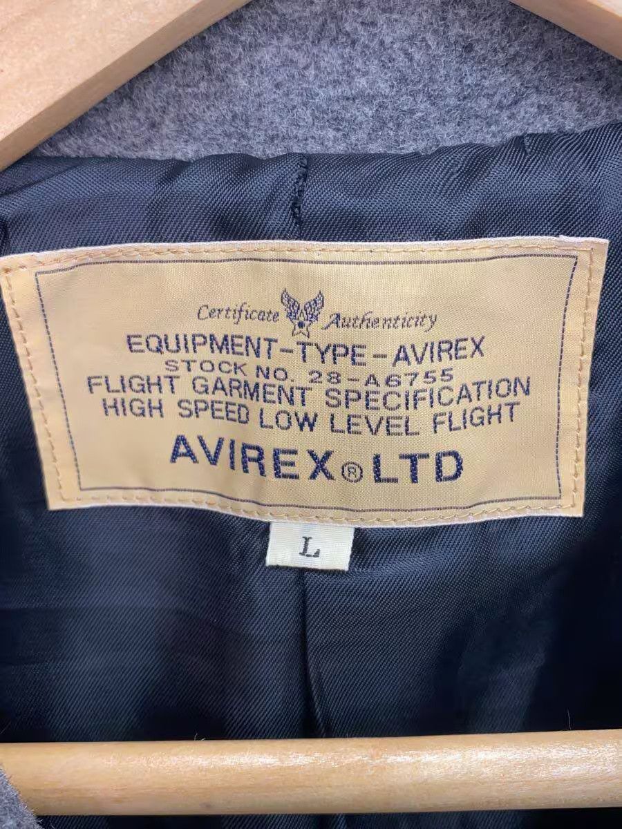 Avirex Avirex Wool Peacoat Grey Size US L / EU 52-54 / 3 - 3 Thumbnail