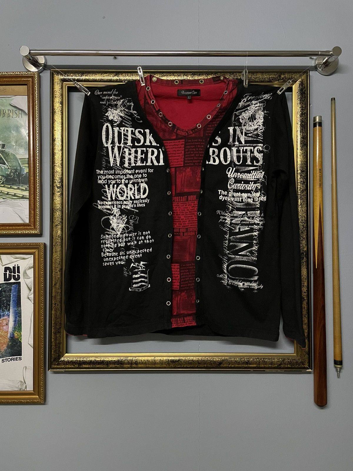 Japanese Brand Vintage 90s Japan Designer Beaumont Carr World War Punk Tee Size US M / EU 48-50 / 2 - 1 Thumbnail
