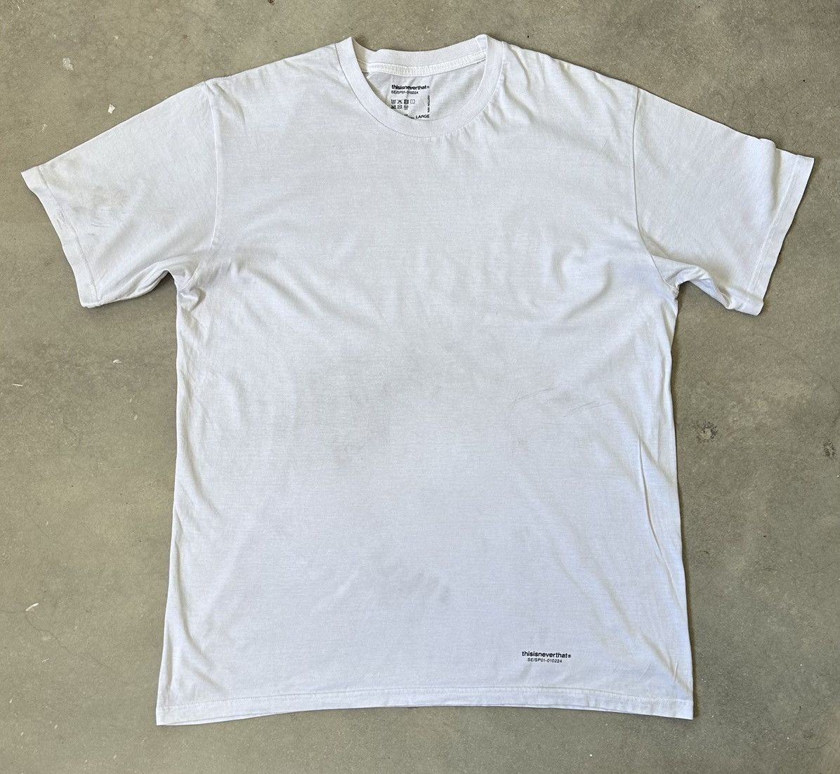 thisisneverthat THISISNEVERTHAT 2024 SEASON TEE Size US L / EU 52-54 / 3 - 1 Thumbnail