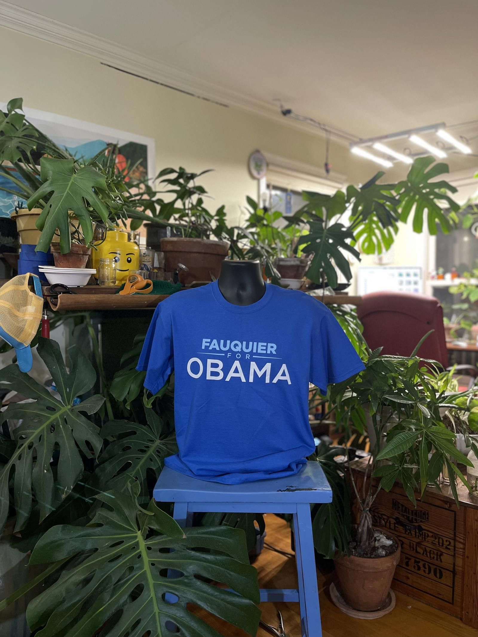 Gildan Fauquier for Obama Tshirt! Size US M / EU 48-50 / 2 - 1 Thumbnail
