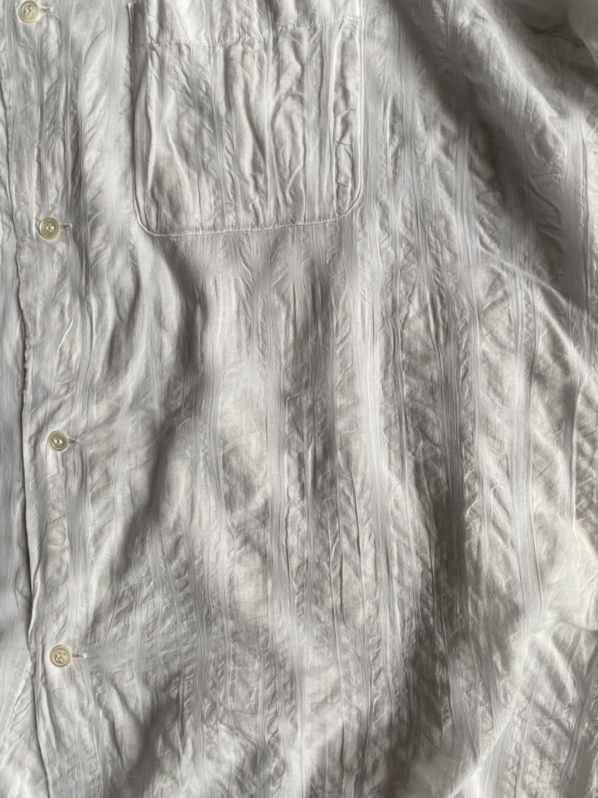 Yohji Yamamoto Y’s For Men Wrinkle Oversized Shirt Size US L / EU 52-54 / 3 - 10 Thumbnail