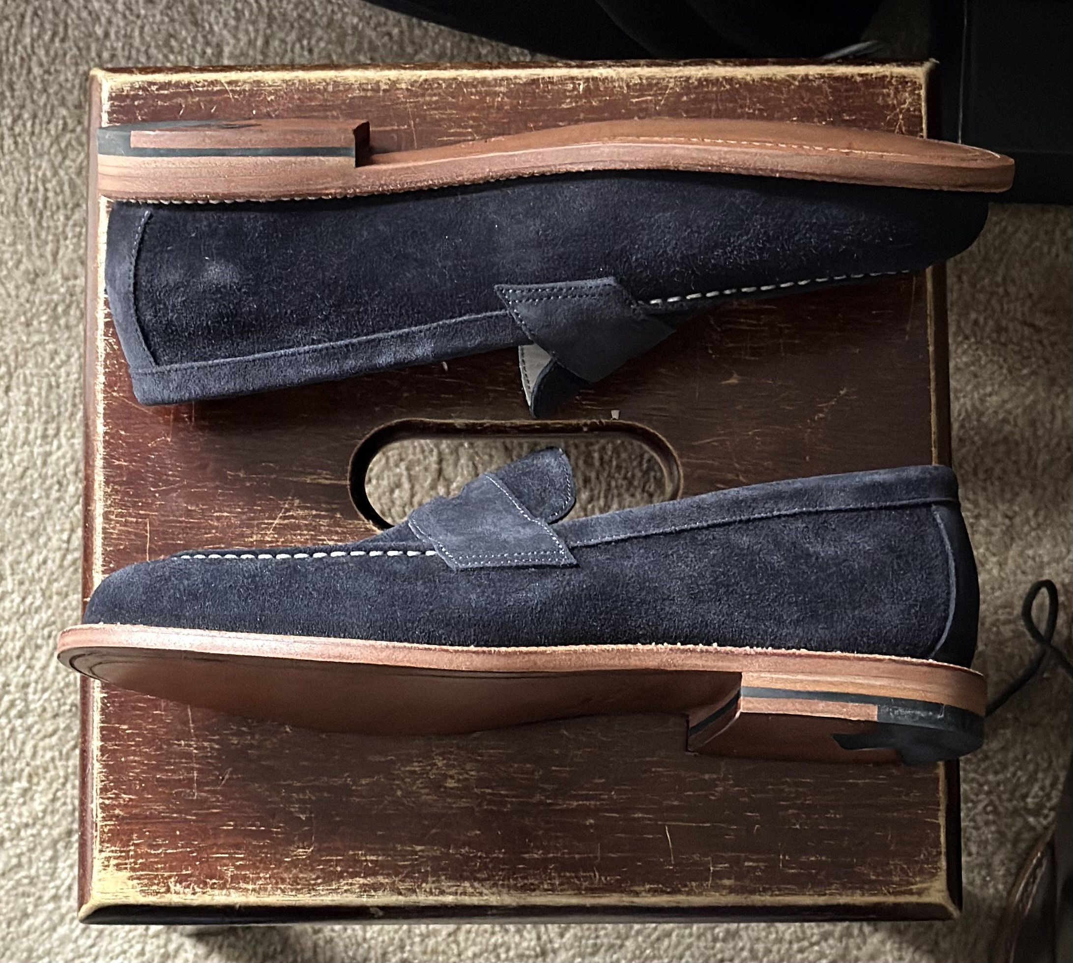 Grant Stone Grant Stone Midnight Suede Traveler in 9E Size US 9 / EU 42 - 4 Thumbnail