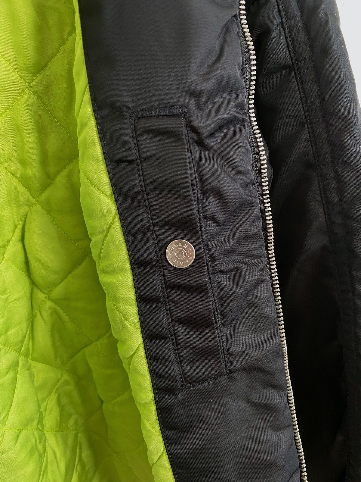 Mugler Mugler x H&M Nylon Bomber Jacket Size S Size US S / EU 44-46 / 1 - 20 Thumbnail