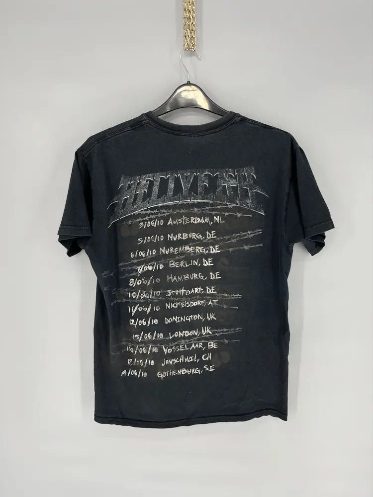 Band Tees Vintage y2k HELLYEAH stamdede tour 2010 Band Rock Tee Size US M / EU 48-50 / 2 - 11 Thumbnail