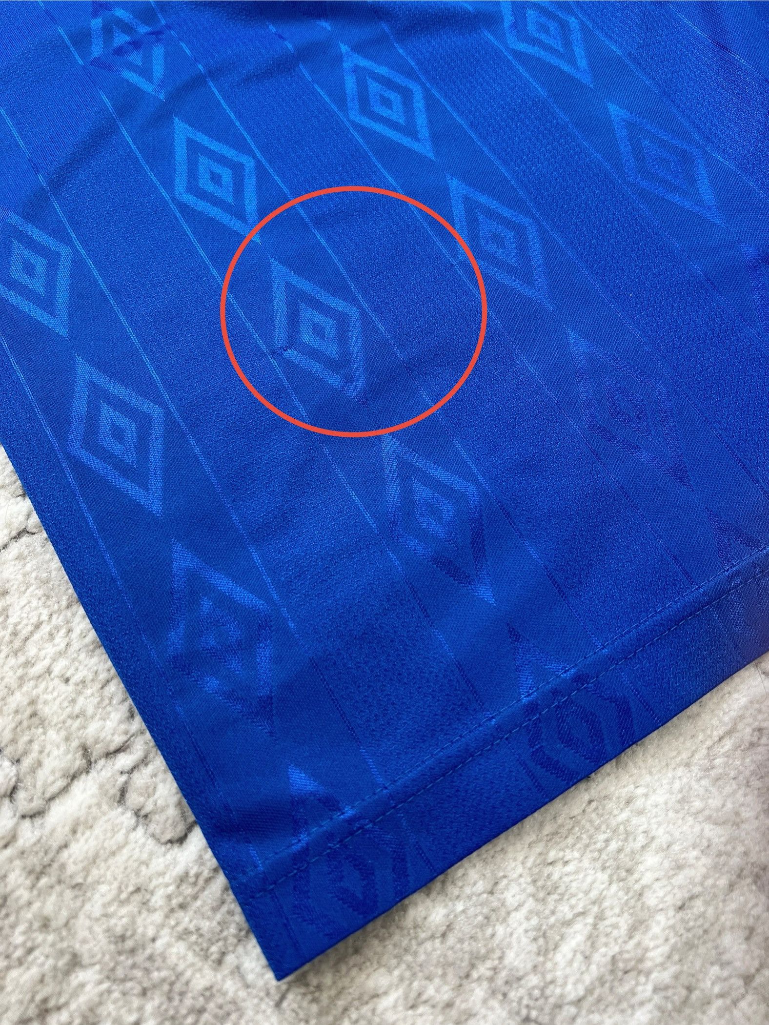 Umbro × Vintage Vintage Umbro Diamond Pattern Football Soccer Shorts Size US 36 / EU 52 - 11 Thumbnail