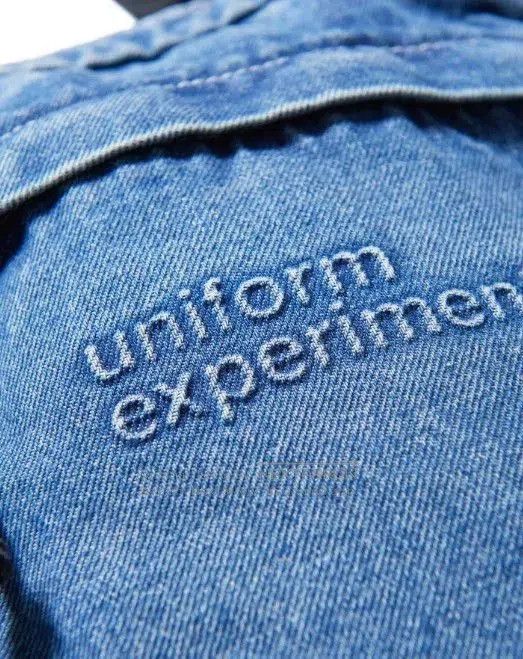 uniform experiment uniform experiment Denim Shoulder Bag. Size ONE SIZE - 4 Thumbnail