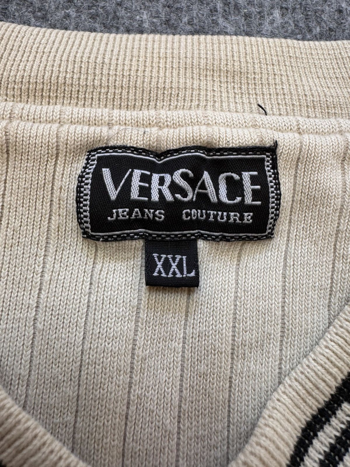 Versace Jeans Couture Sweater Gianni Versace knitwear mens size Xxl Size US XXL / EU 58 / 5 - 5 Thumbnail