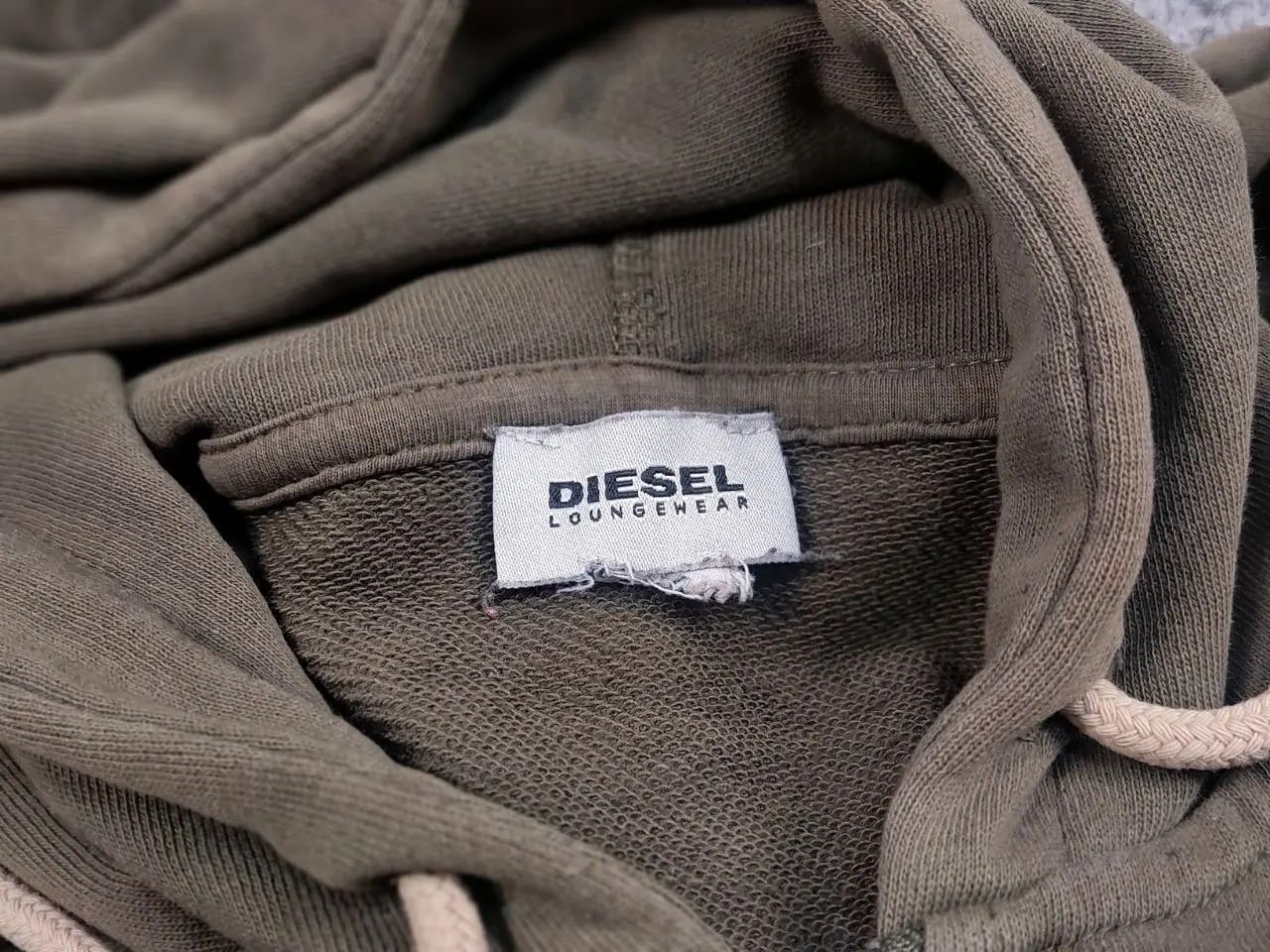 Diesel Vintage Diesel Military Logo Green Zip Hoodie Y2K Style Size US L / EU 52-54 / 3 - 17 Thumbnail