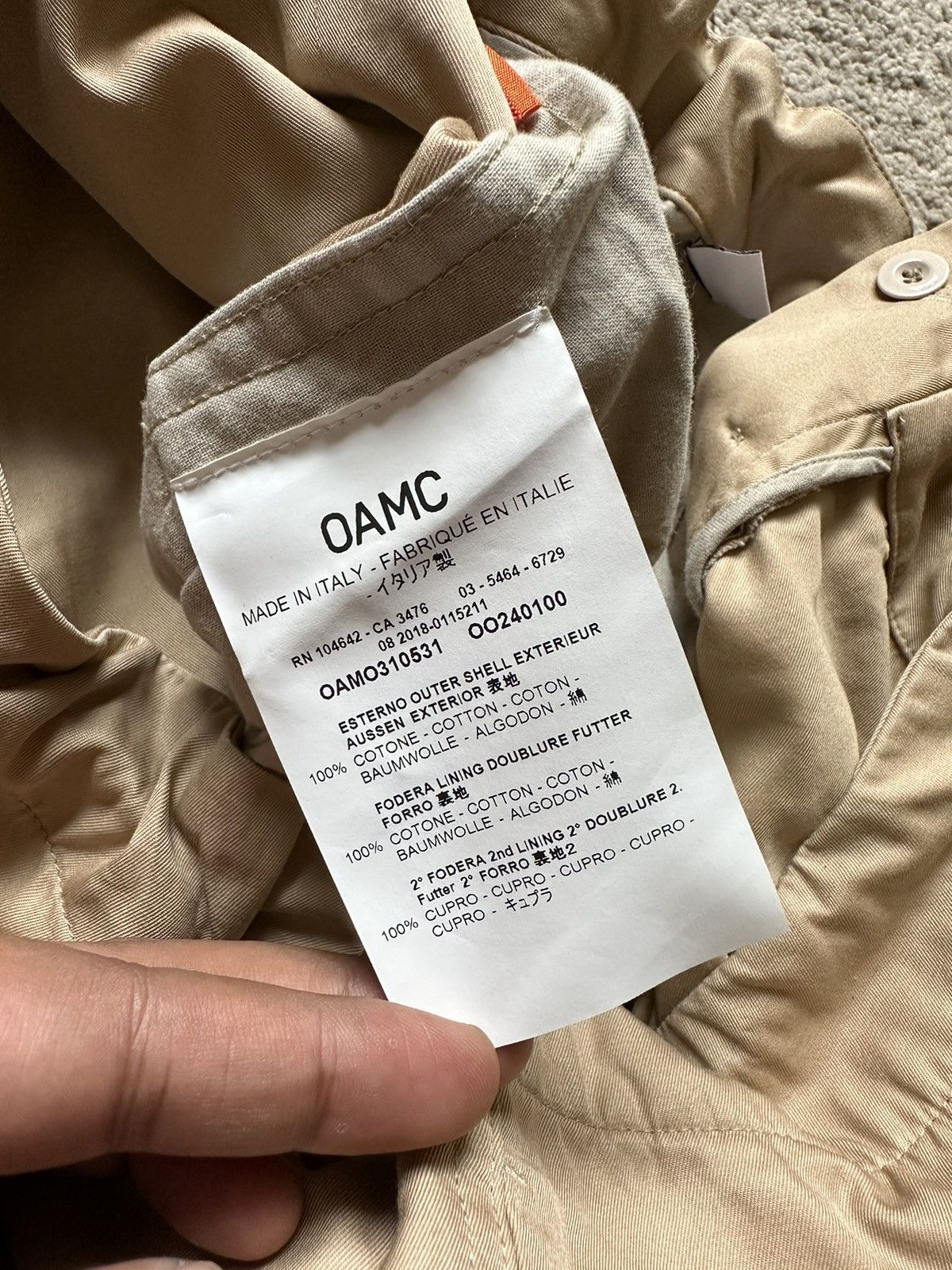 OAMC SS2018 OAMC Drawstring Orbaital Baggy Pant Size US 30 / EU 46 - 10 Thumbnail