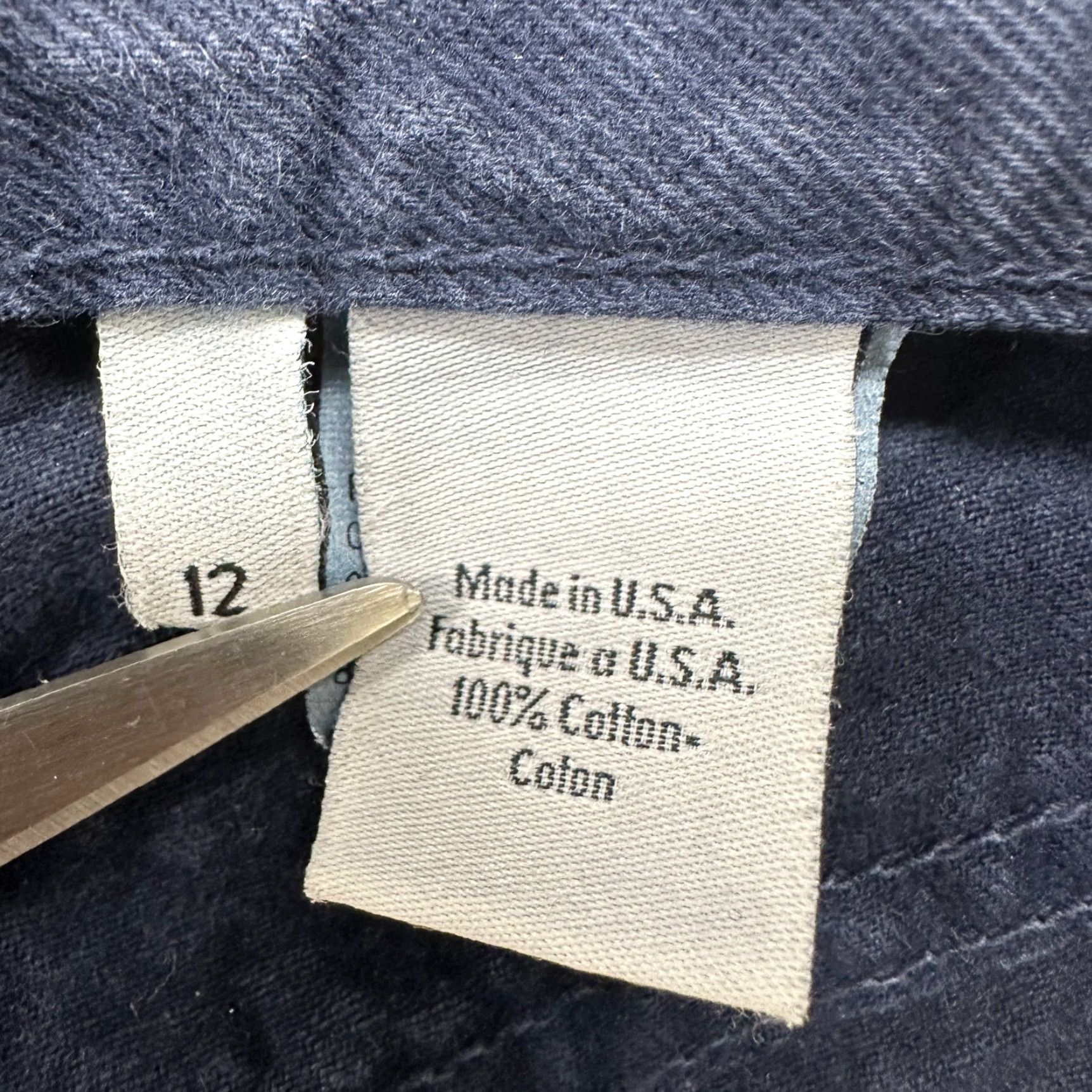 Calvin Klein Calvin Klein Jeans Womens 12 Blue Navy Relaxed Tapered Mom Dark Wash Denim 90s Jeans Womens 12 Blue Navy Relaxed Tapered Denim 90s CK Jeans Women 12 Size 29" - 4 Thumbnail