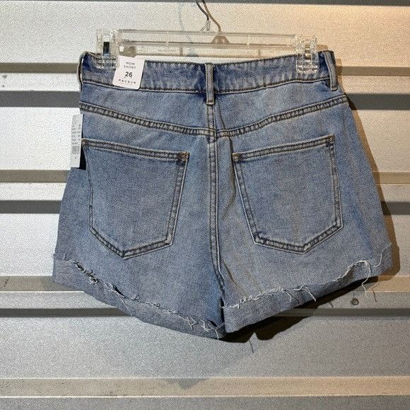 Pacsun NWT PACSUN MOM DENIM SHORTS SZ 26 Size 26" / US 2 / IT 38 - 1 Thumbnail