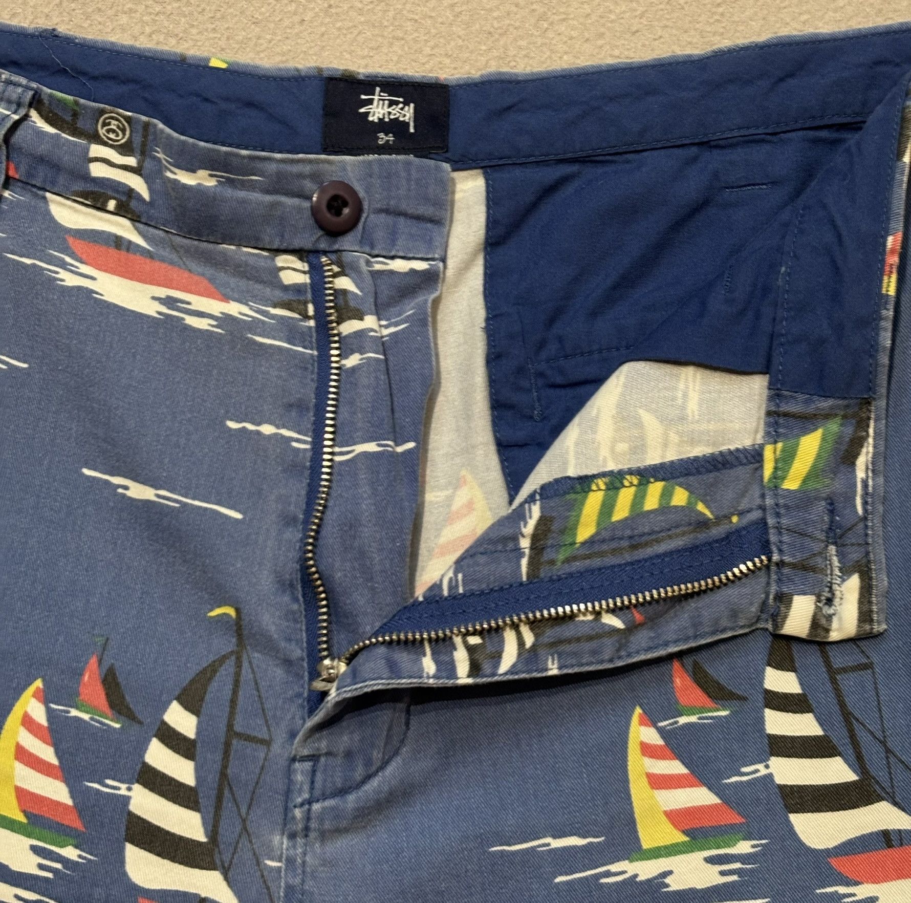 Stussy Stussy Sailing Shorts Size 34 Size US 34 / EU 50 - 13 Thumbnail