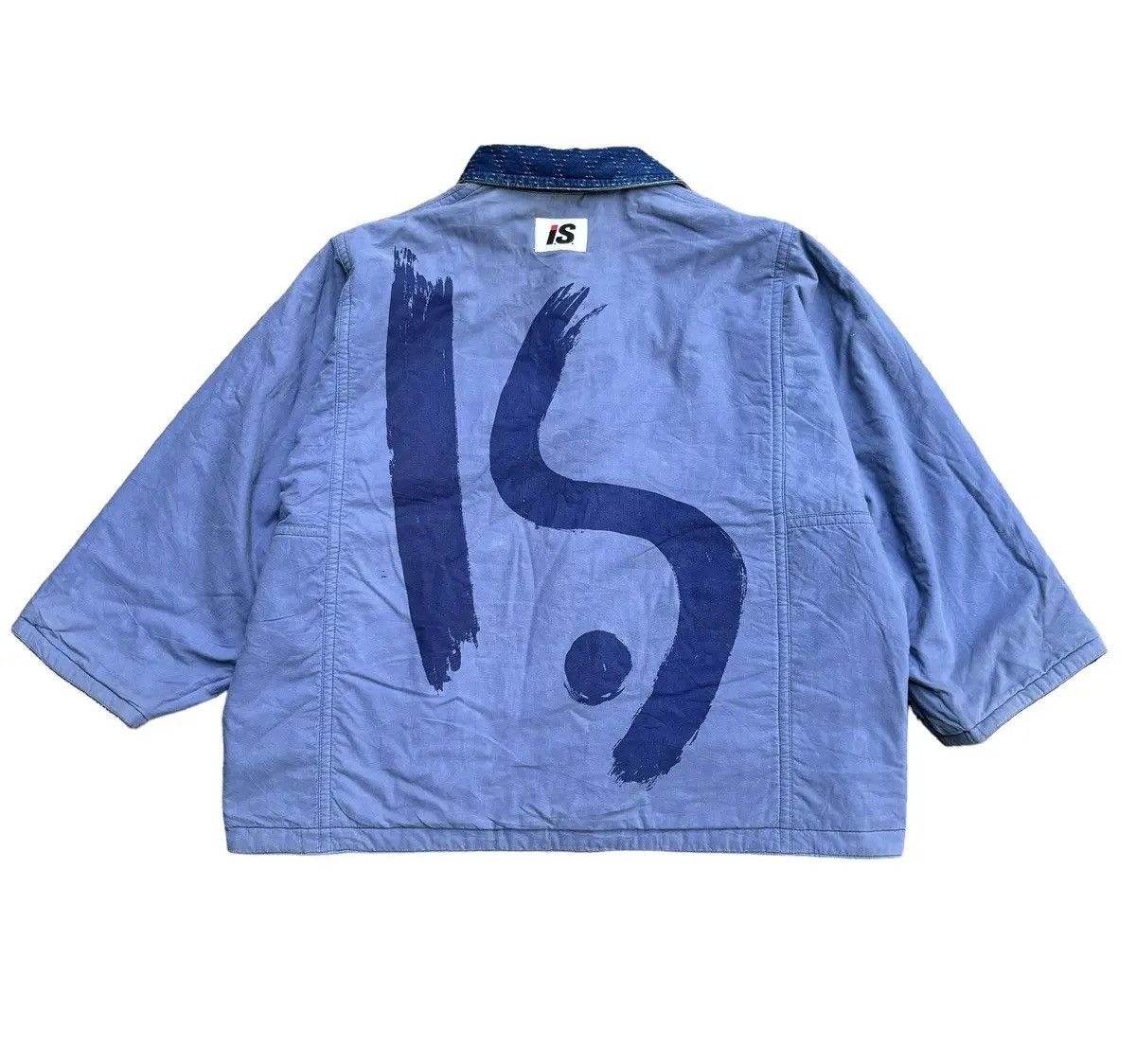 Issey Miyake Vintage Issey Miyake Sashiko Reversible Denim Jacket Size US M / EU 48-50 / 2 - 11 Thumbnail