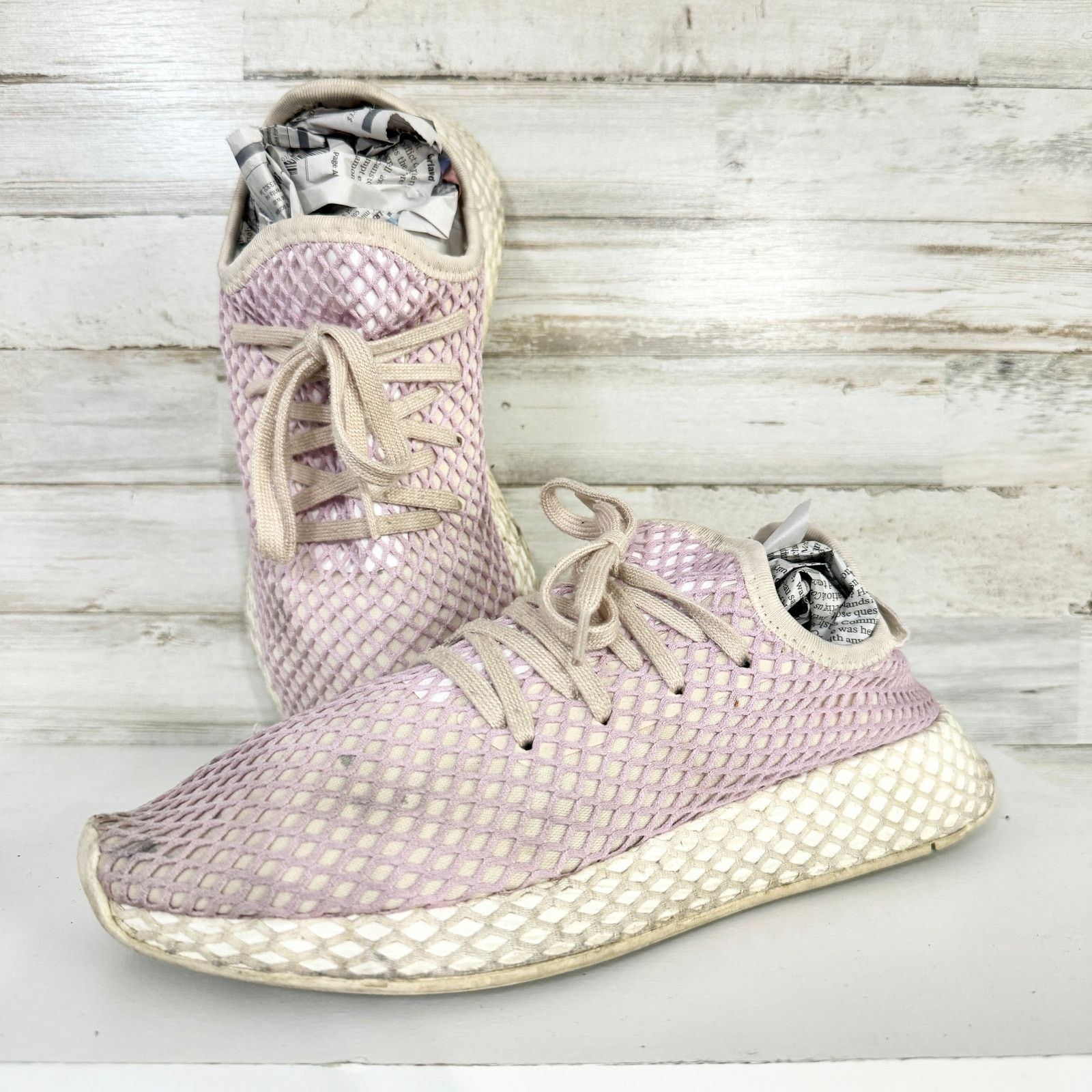 Adidas Adidas Originals Deerupt Sneakers Linen LilacPurple B37600 9 Size US 9 / IT 39 - 2 Thumbnail