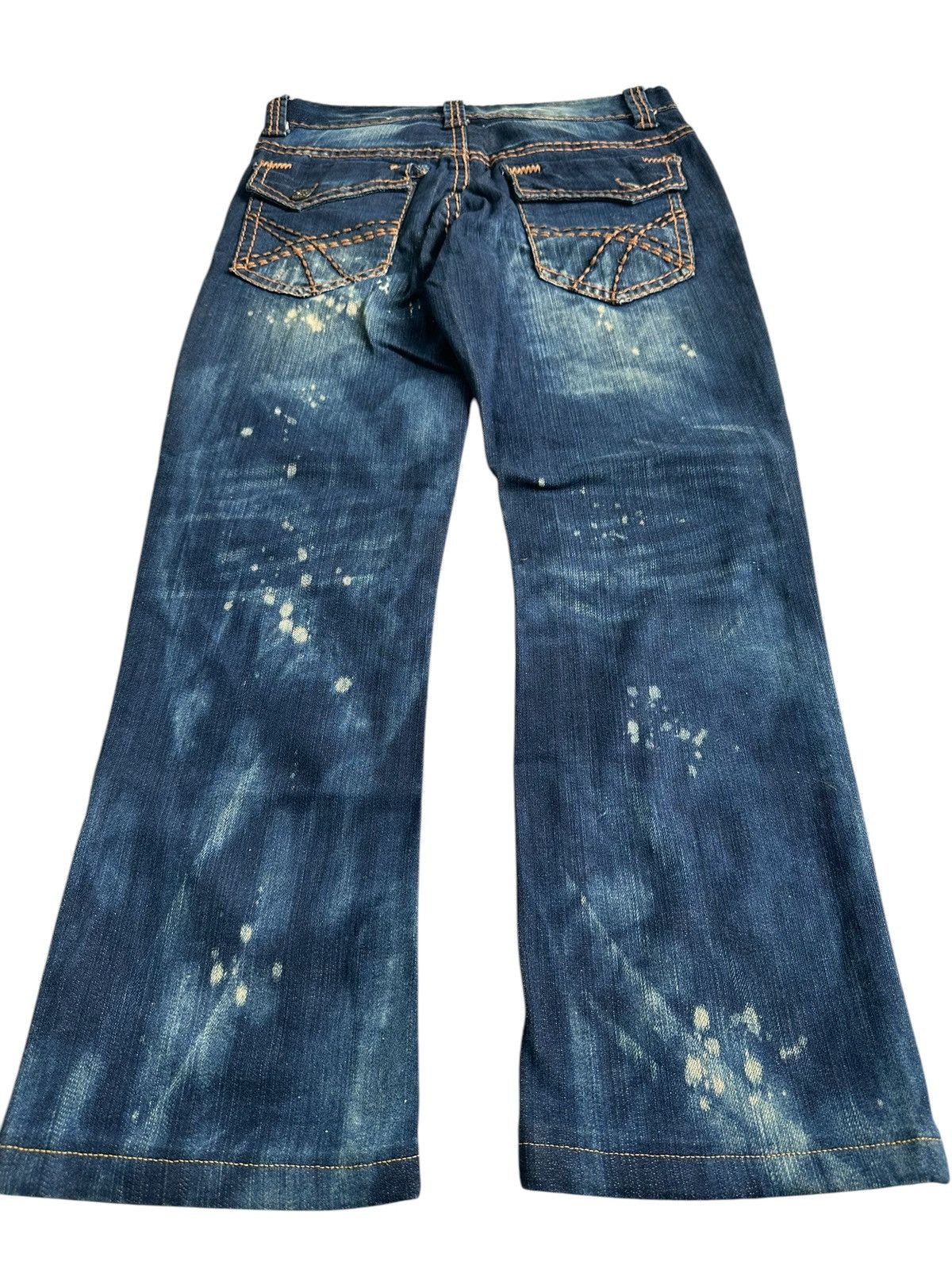 Hysteric Glamour VINTAGE OUTER SEAM FRISUNSAT JEANS KENDRICK LAMAR STYLE Size US 31 - 2 Thumbnail
