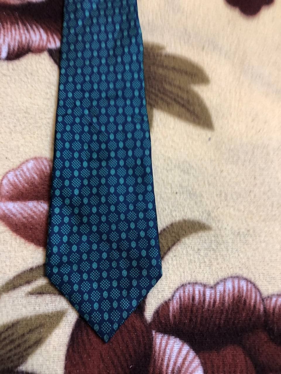 Cerruti 1881 Vintage Cerruti Silk Patterned Tie Size ONE SIZE - 5 Thumbnail