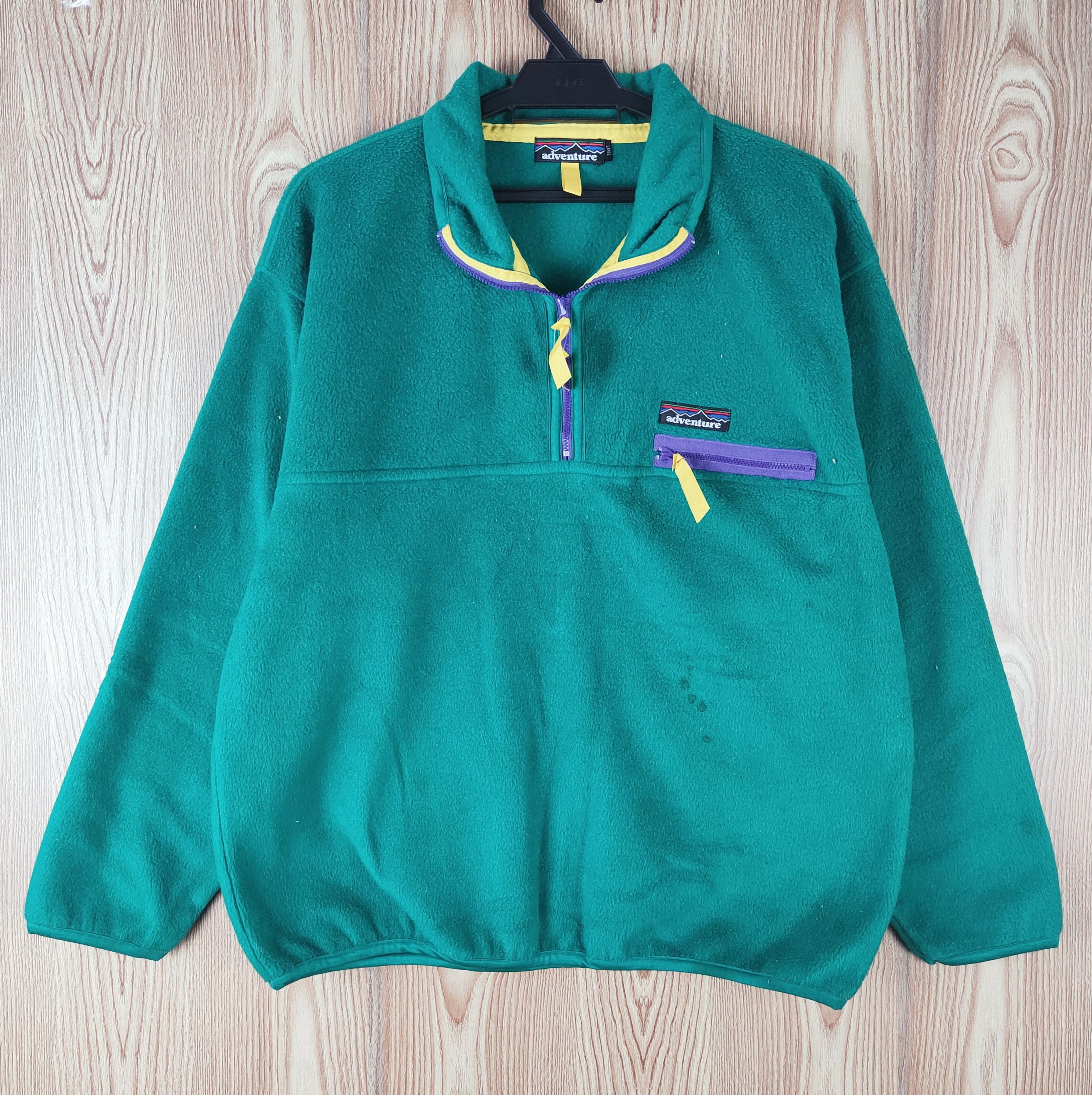Japanese Brand × Vintage Adventure Green vintage Sweatshirts #W027 Size US L / EU 52-54 / 3 - 1 Thumbnail