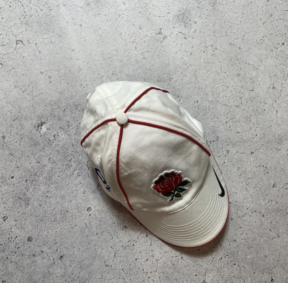 Nike × Vintage Vintage Nike England Rugby League O2 Roses Cap Size ONE SIZE - 4 Thumbnail