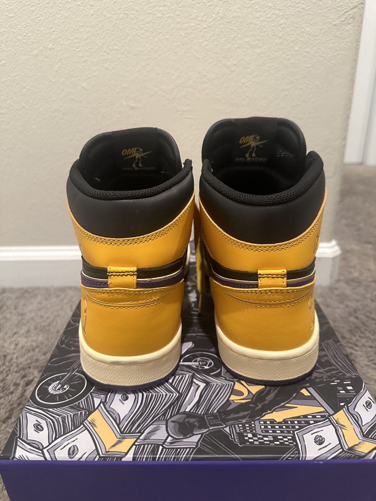 Other Air Kiy Omi Los Angeles Lakers sneakers Size US 9 / EU 42 - 4 Thumbnail
